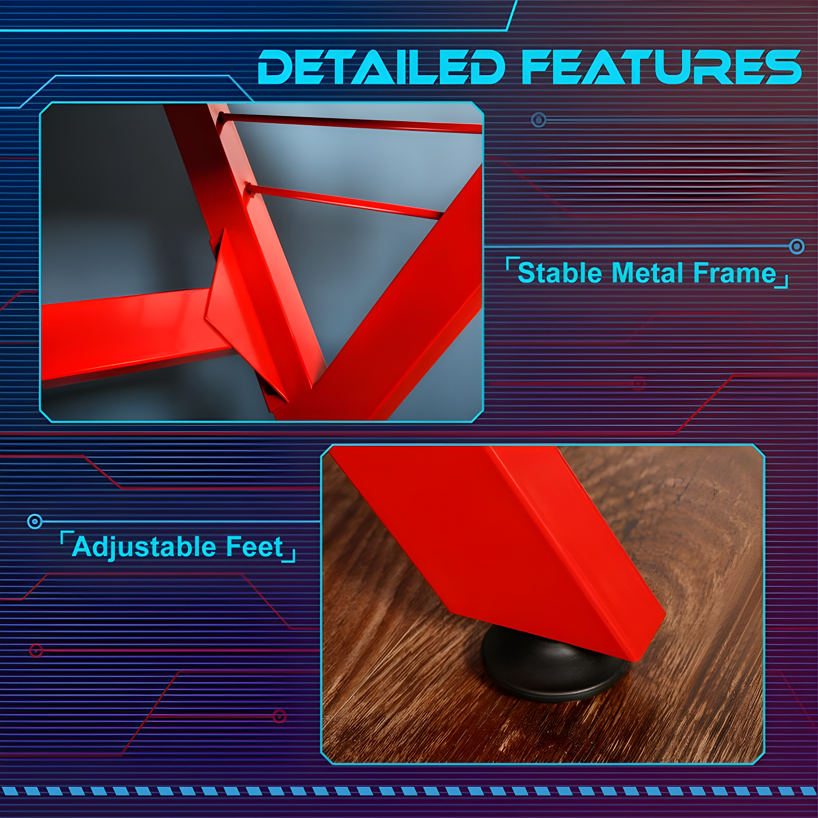 Metal Base Writing Desk