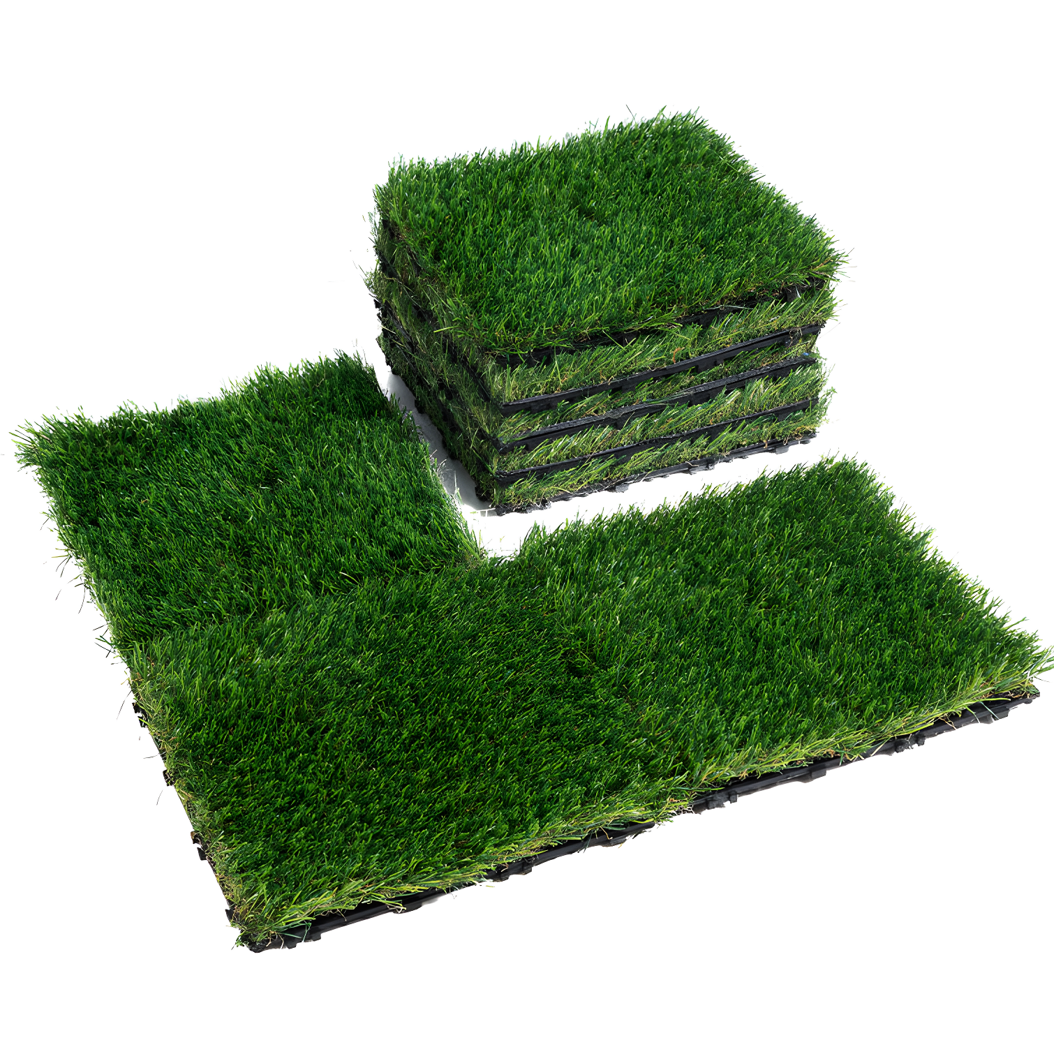 VEVOR 12" x 12" Artificial Grass Turf Panels (Set of 9)