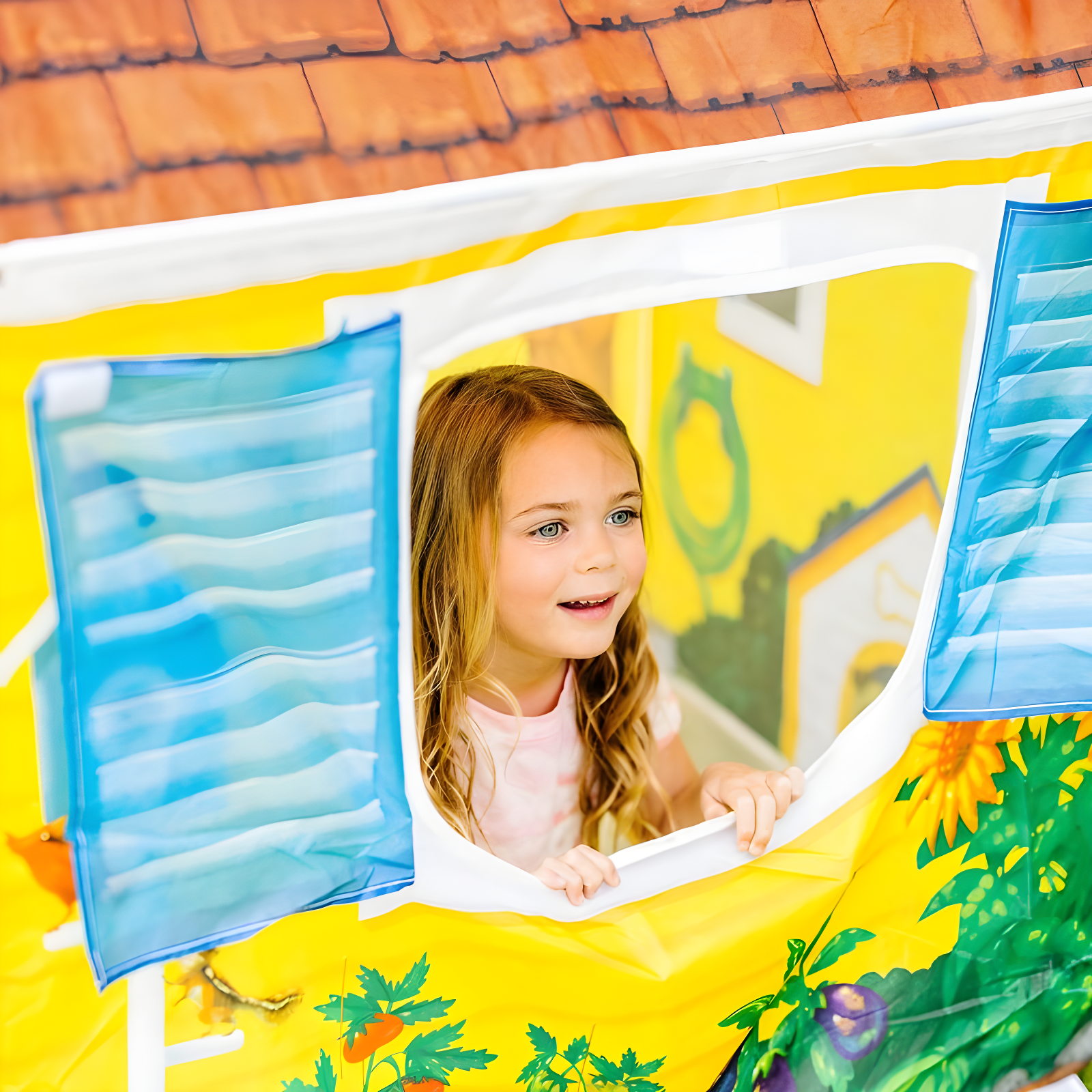 Melissa & Doug Cozy Cottage Fabric Play Tent and Storage Tote
