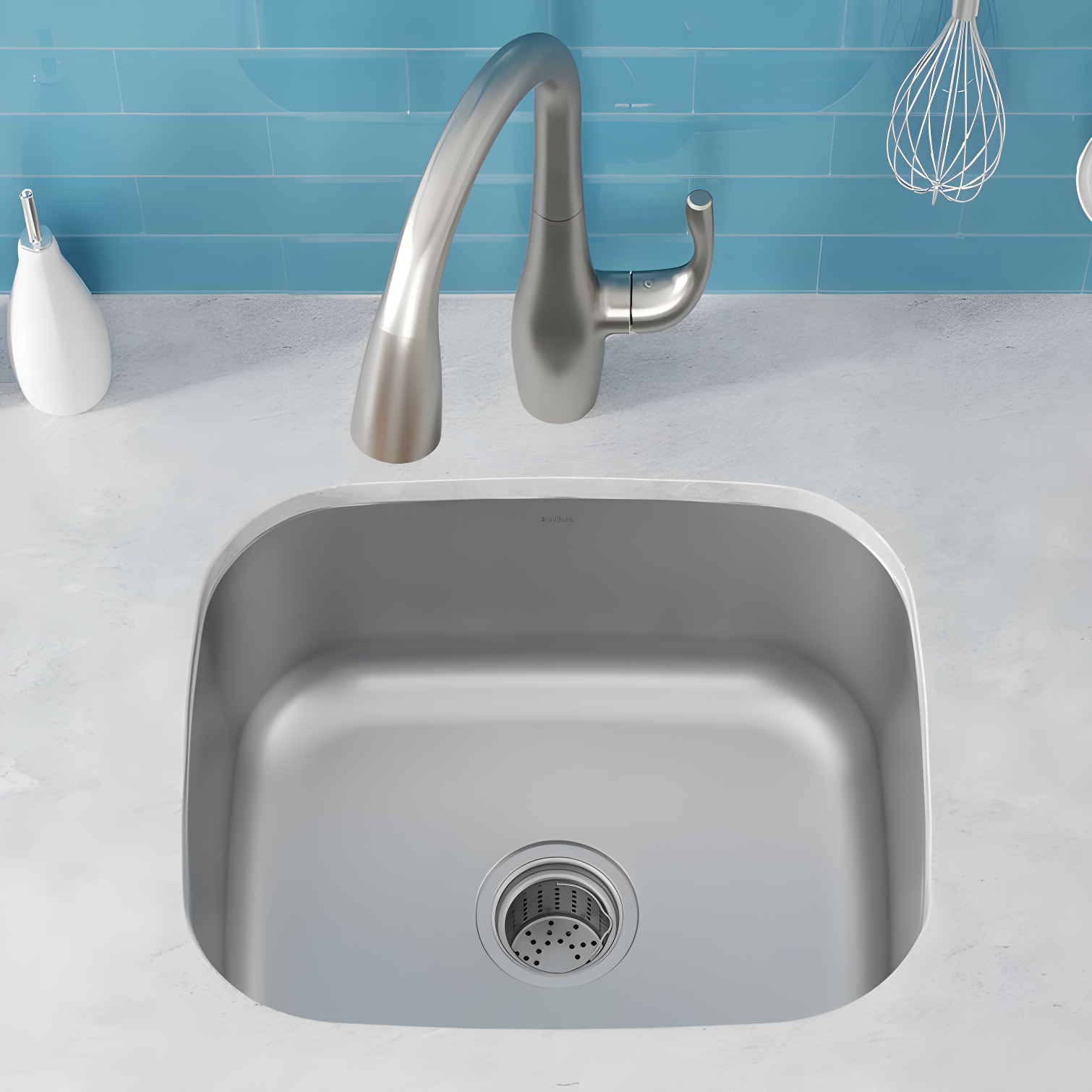 KRAUS Premier Undermount Single Bowl 18-Gauge Stainless Steel Kitchen Sink