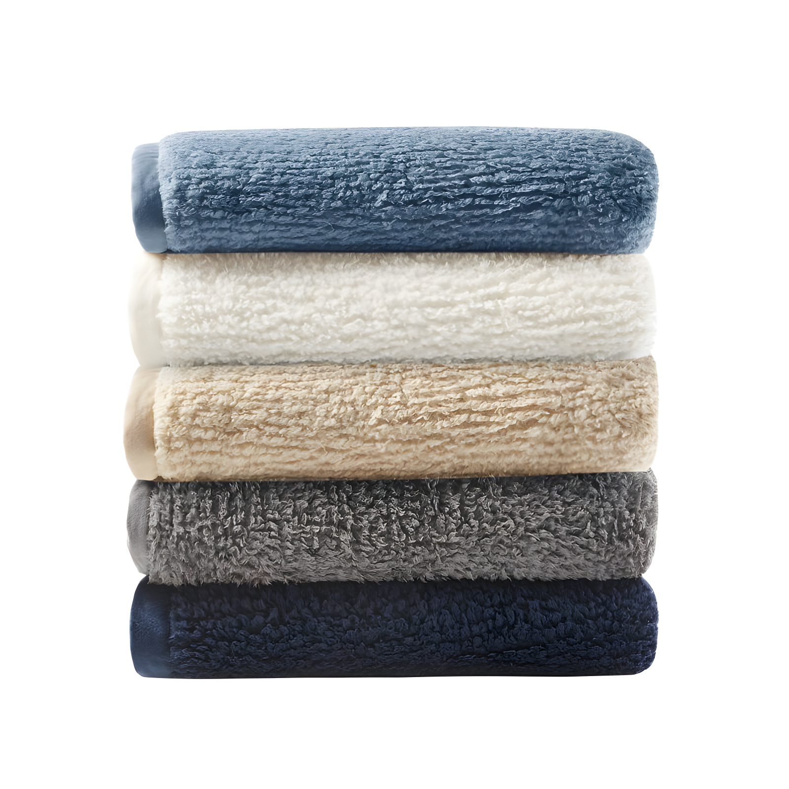 Twin Burlington Berber Bed Blanket Tan: Woolrich, Transitional Style, Velvet Construction, Machine Washable