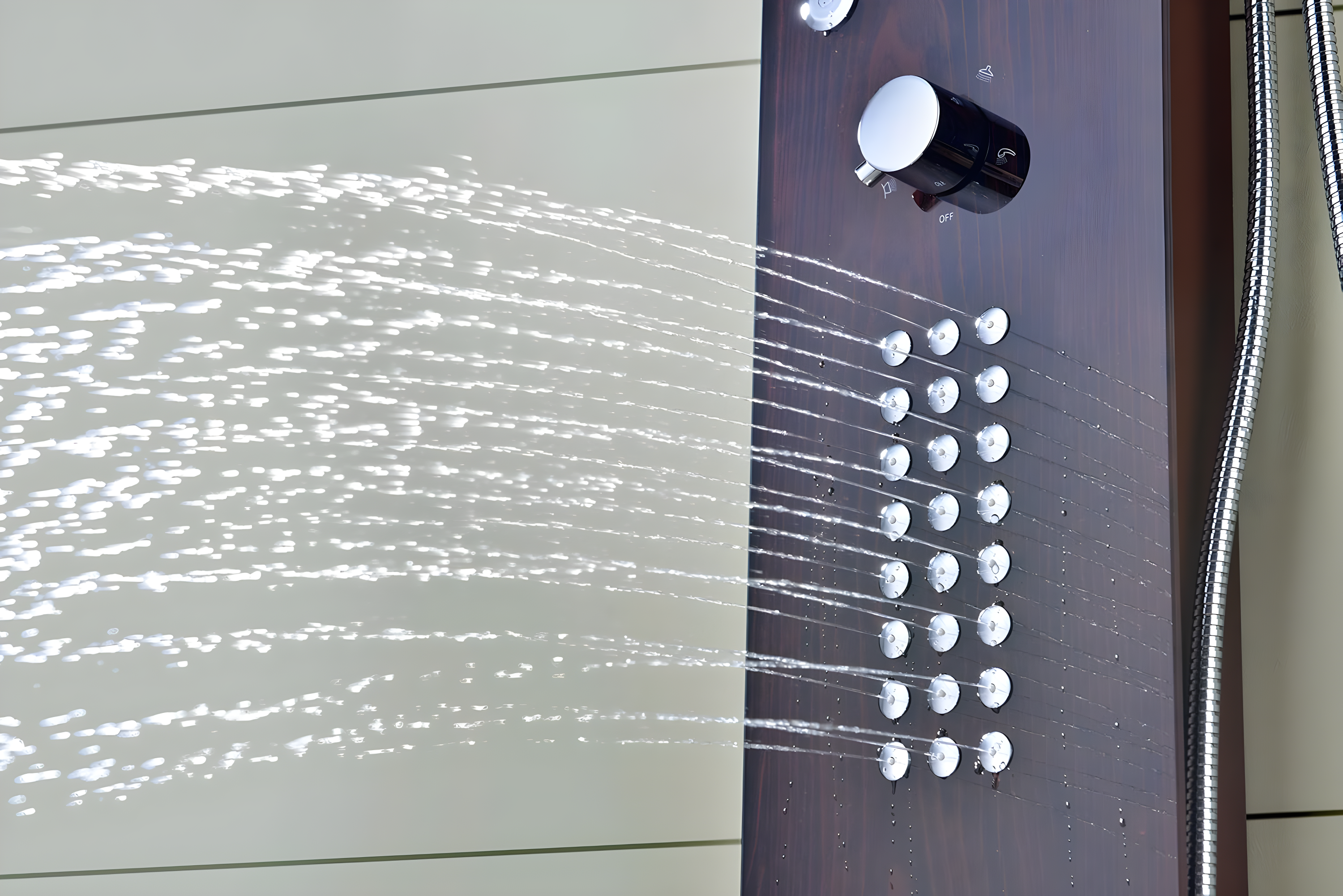 ANZZI SP-AZ016 59.37'' Shower Panel with Adjustable Shower Head