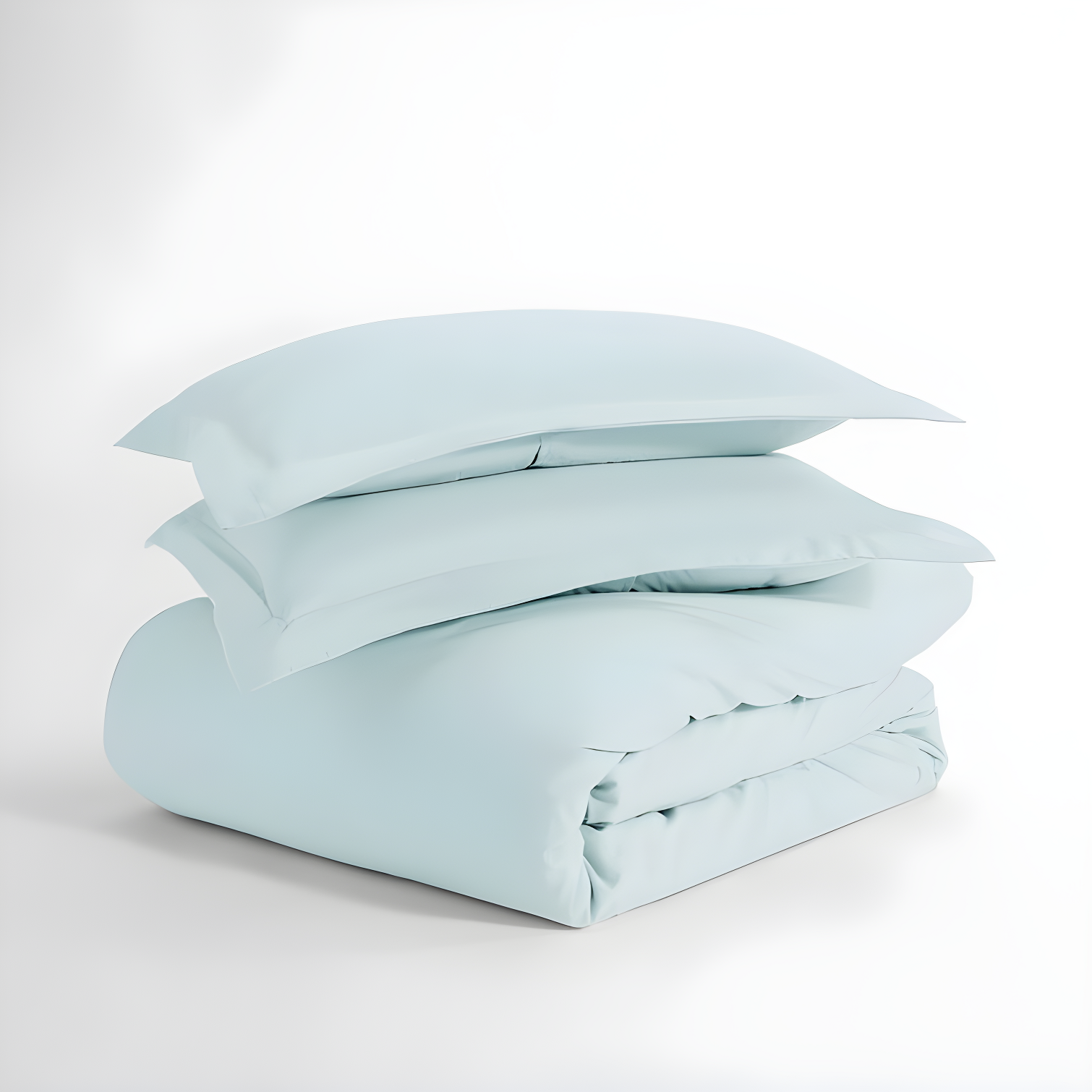 Duvet Cover Set Super Soft Microfiber Bedding in Solid Colors