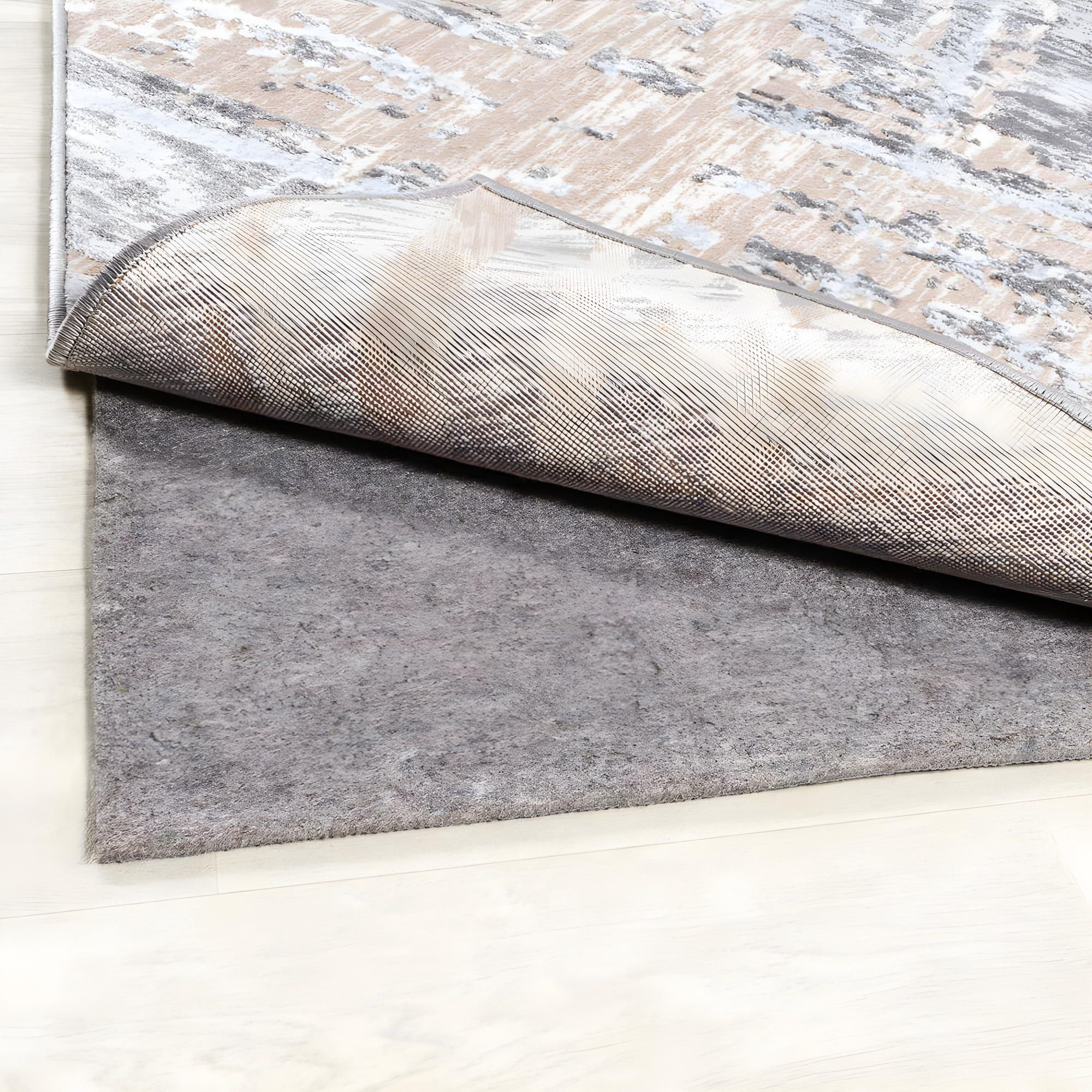 JONATHAN Y Comfort Plus Gray/Brown 9 ft. x 12 ft. Rug Pad