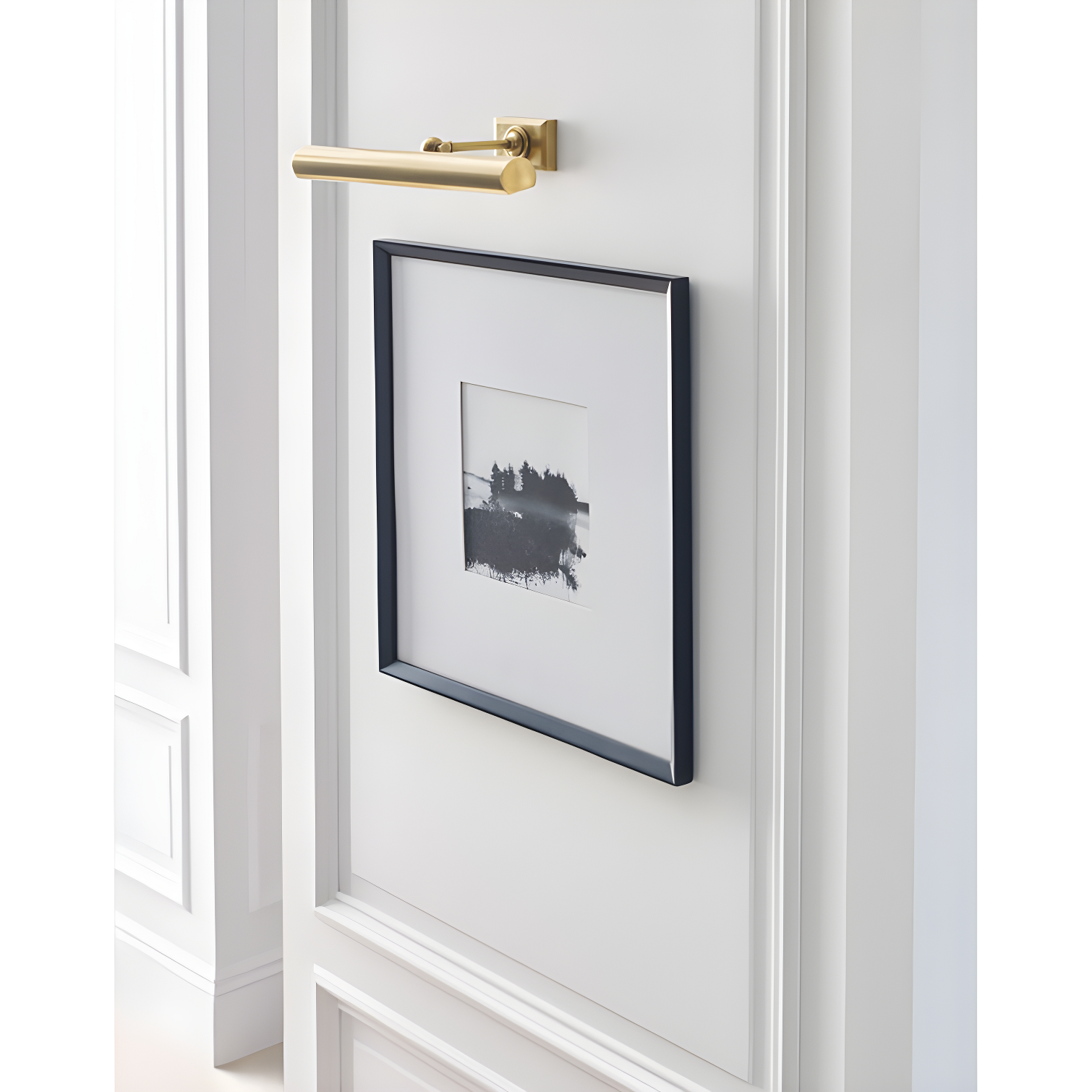 Bronze 18" Dimmable Electric Wall Picture Light