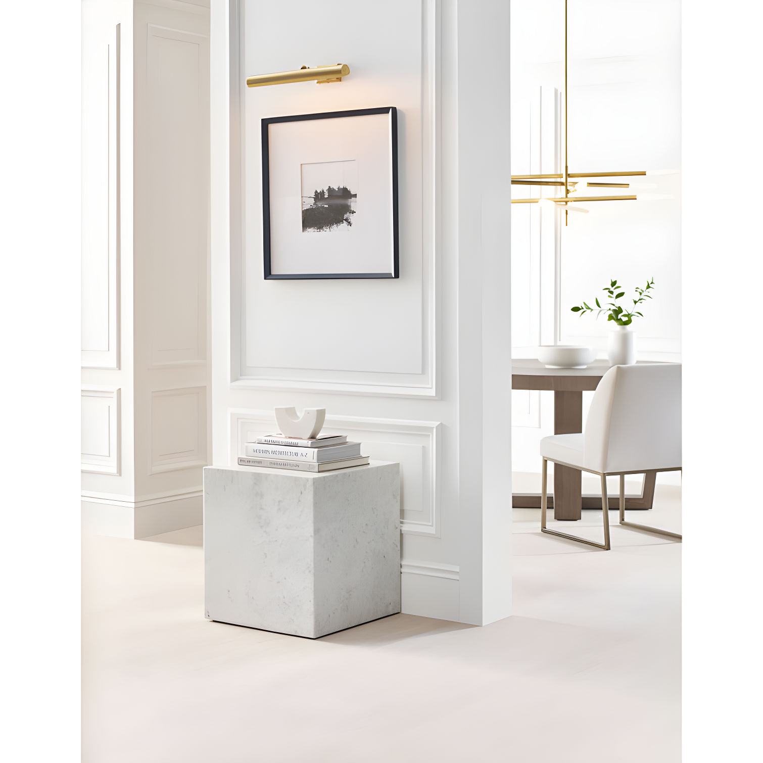 Bronze 18" Dimmable Electric Wall Picture Light