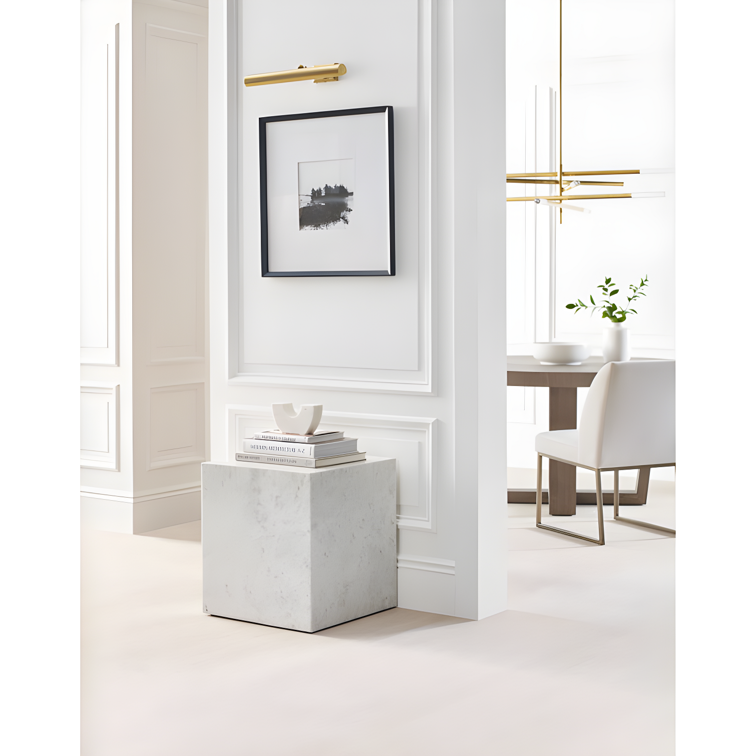 Bronze 18" Dimmable Electric Wall Picture Light