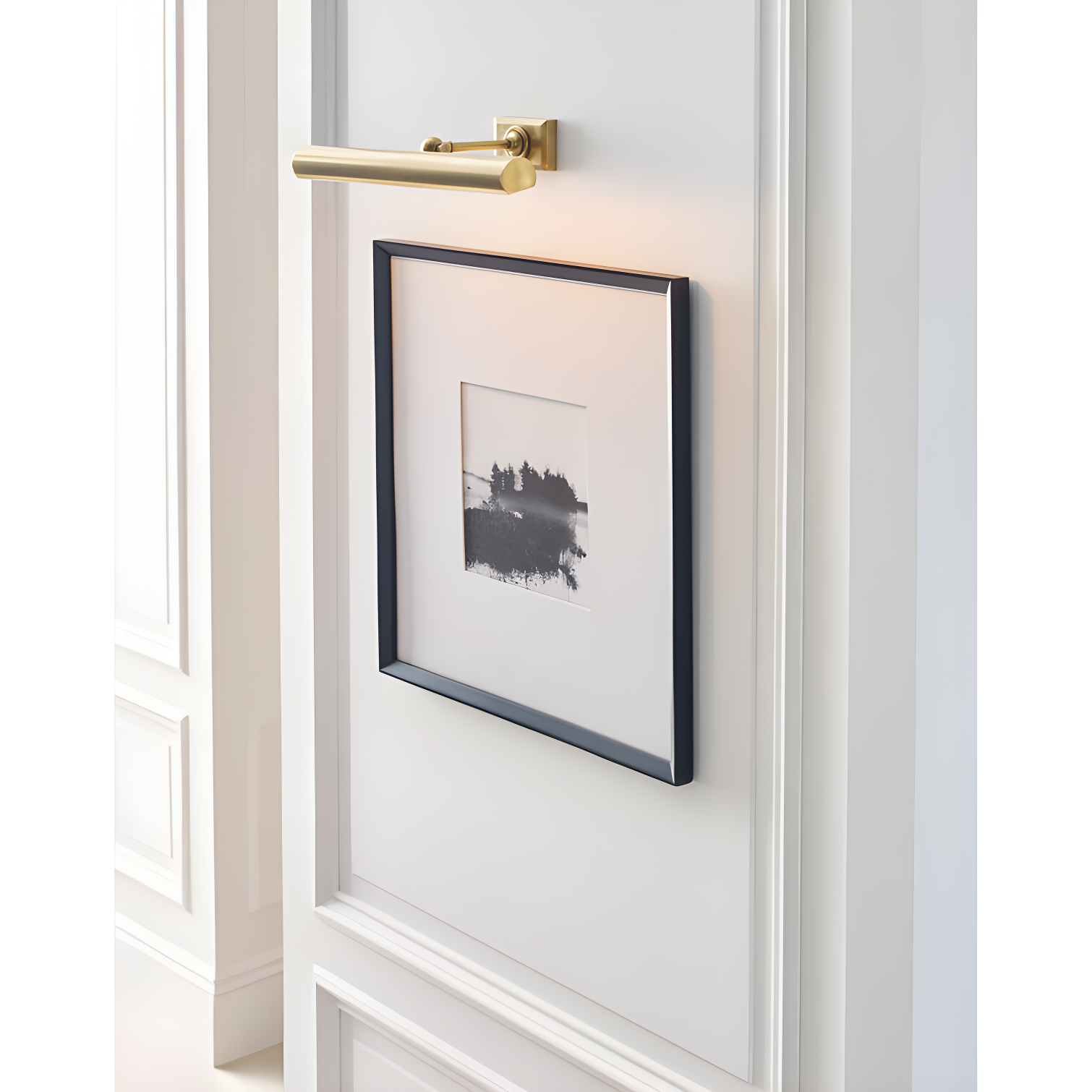 Bronze 18" Dimmable Electric Wall Picture Light