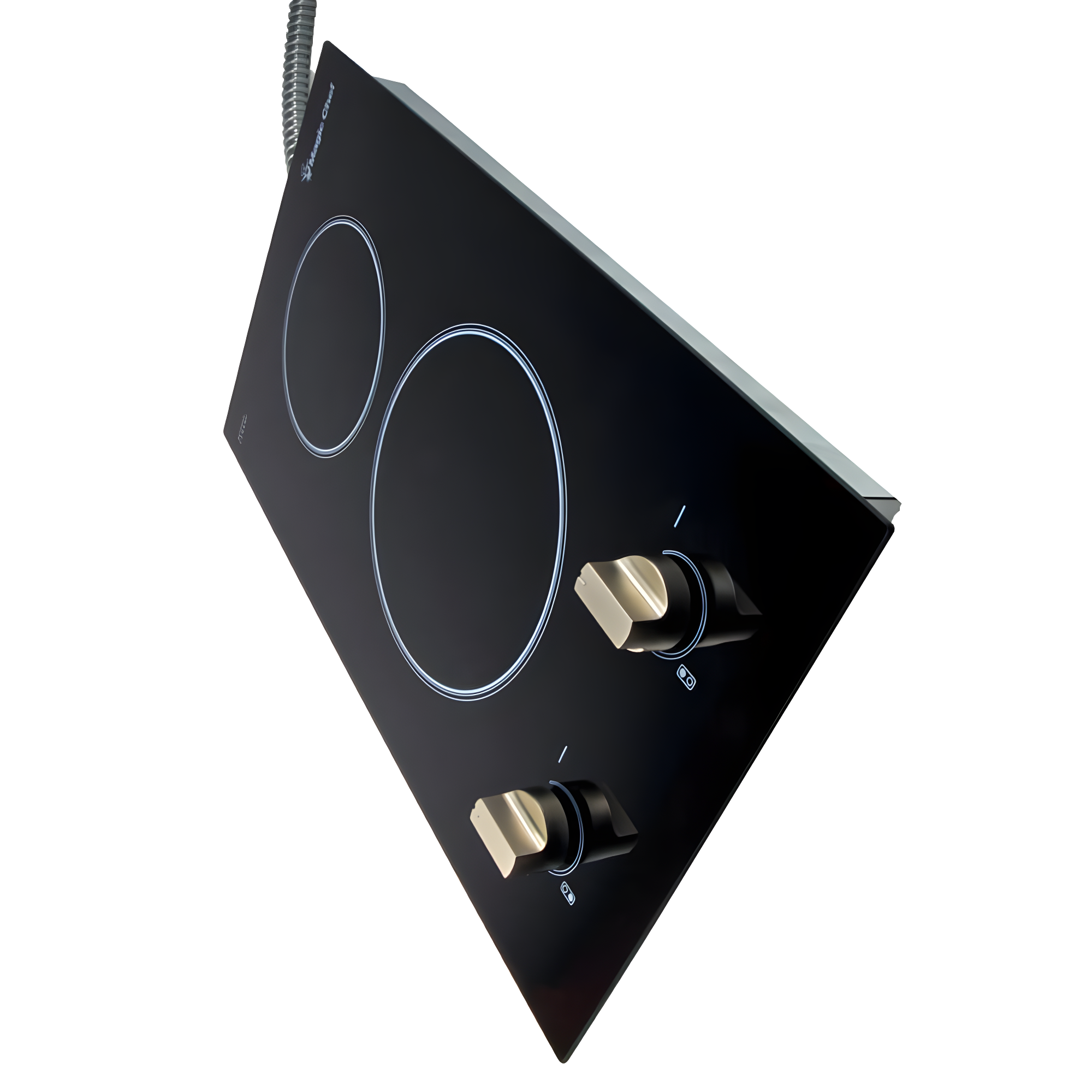 Magic Chef MCSCTE12BG2 12-in. 120V Built-in Electric Radiant 2-Burner Cooktop