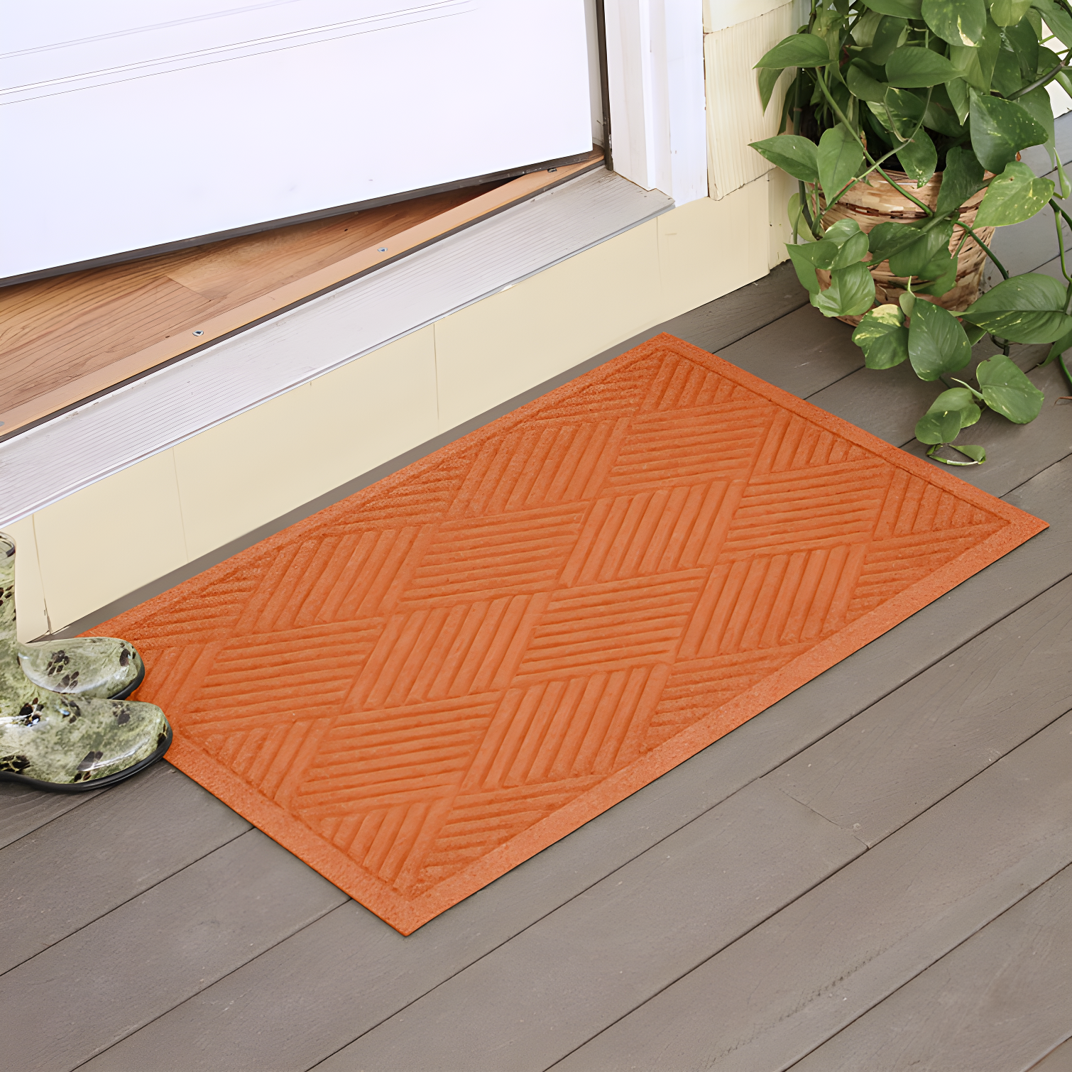 Waterhog Diamonds Indoor Outdoor Doormat