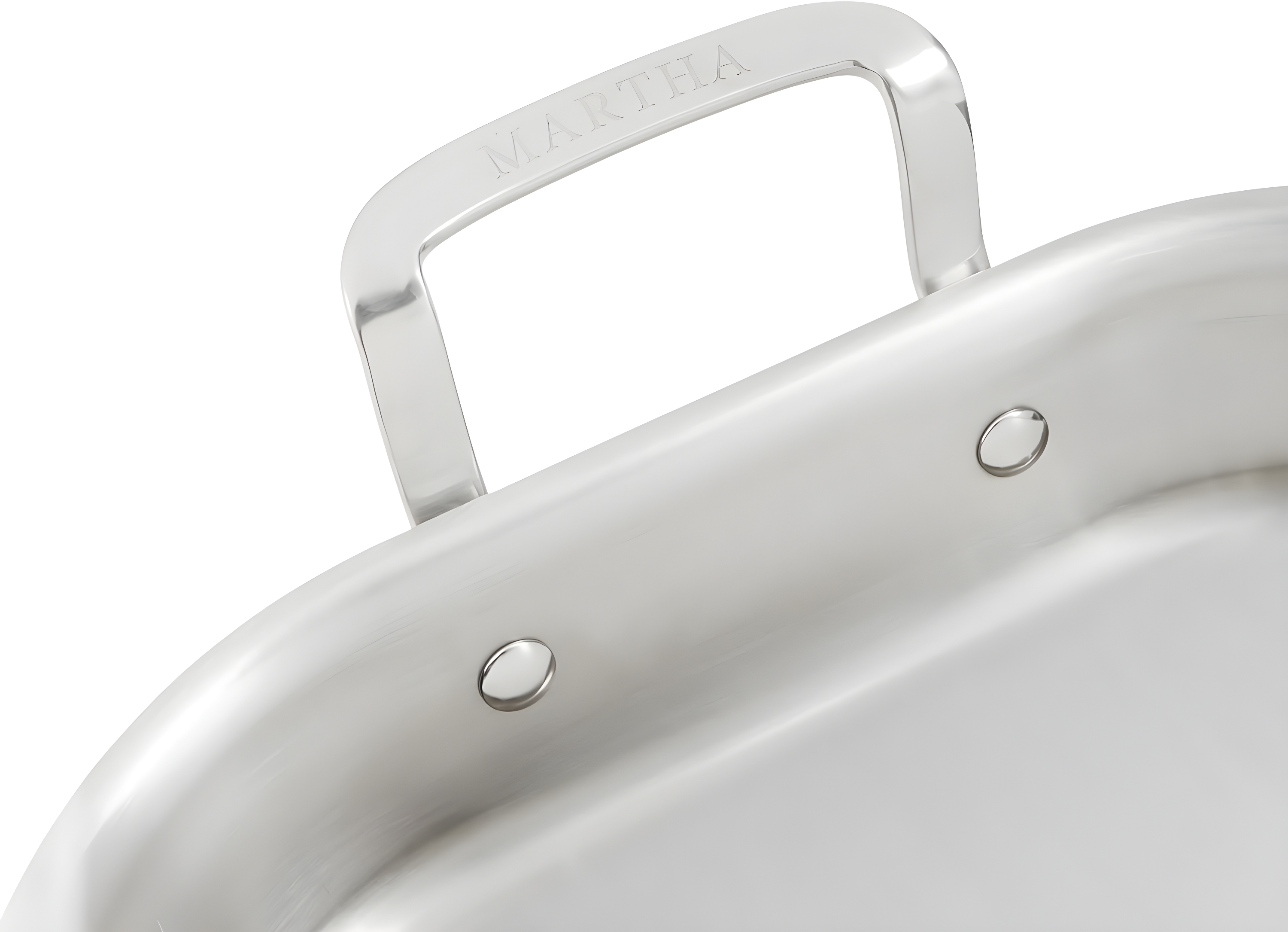 Stainless Steel 16" Roasting Pan with Flat Rack and Handles