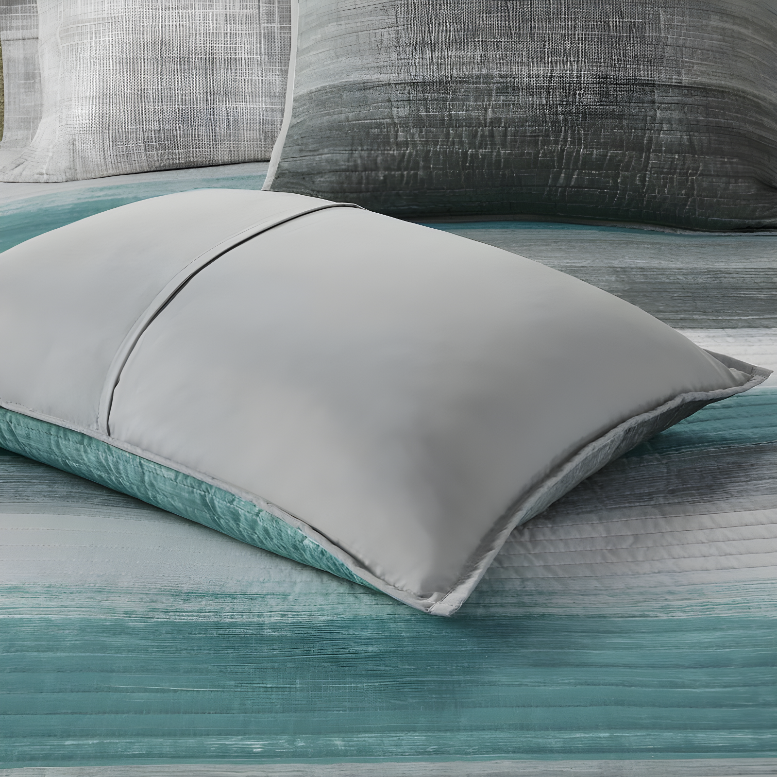Madison Park Essentials Saben Microfiber Quilt Set with Cotton Bed Sheets