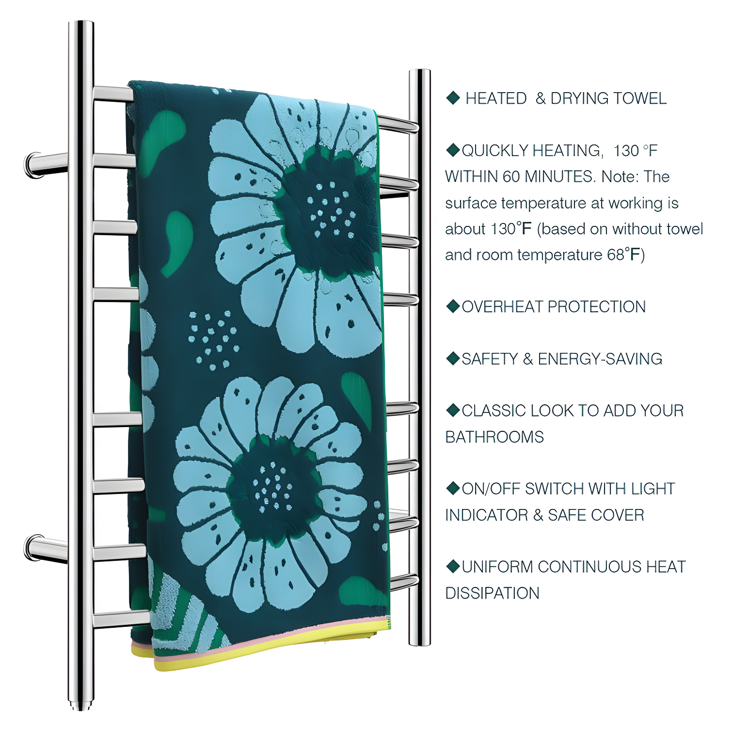 Curved Towel Rail Towel Warmer