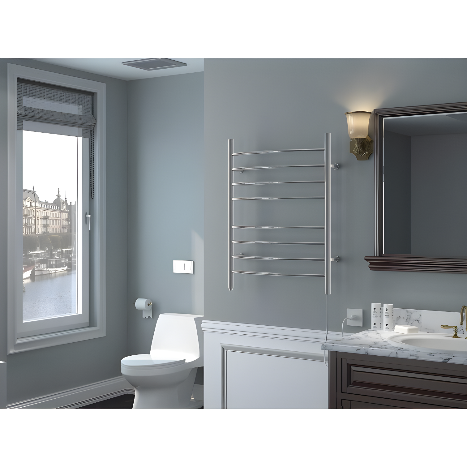 Curved Towel Rail Towel Warmer