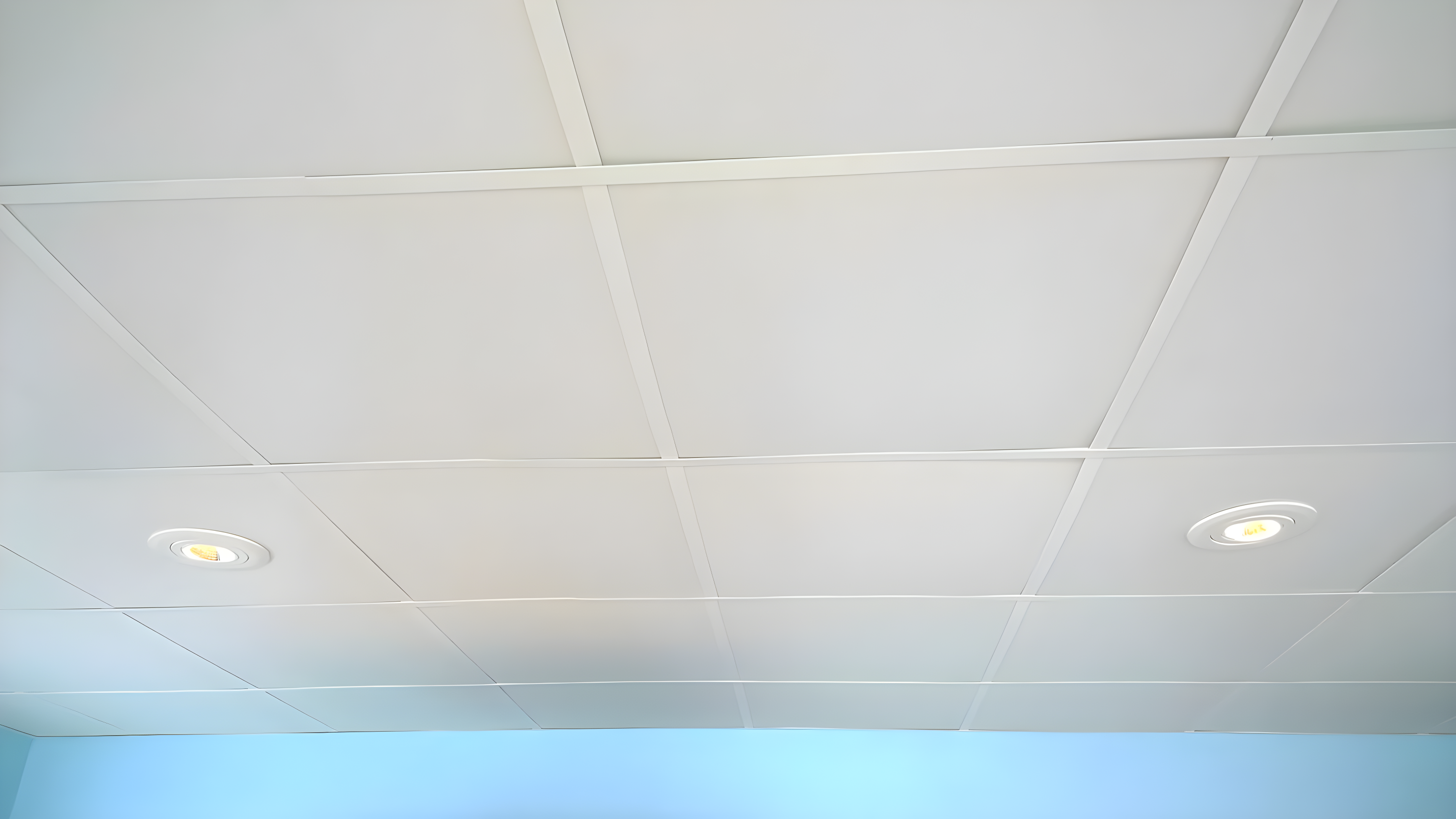 23.75'' L x 23.75'' W Smooth PVC Drop-In Ceiling Tile In White