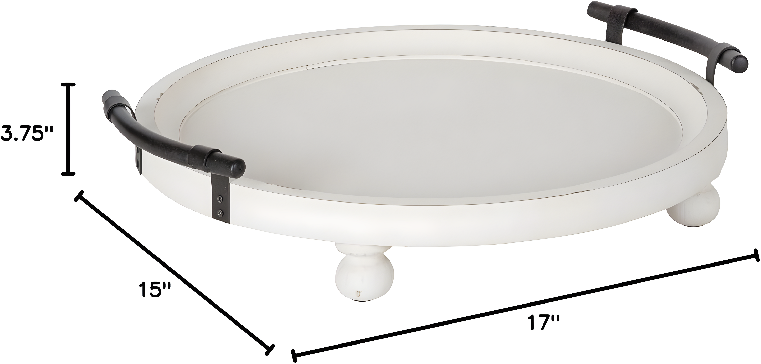 Kelly Clarkson Home Lucia Wood Tray