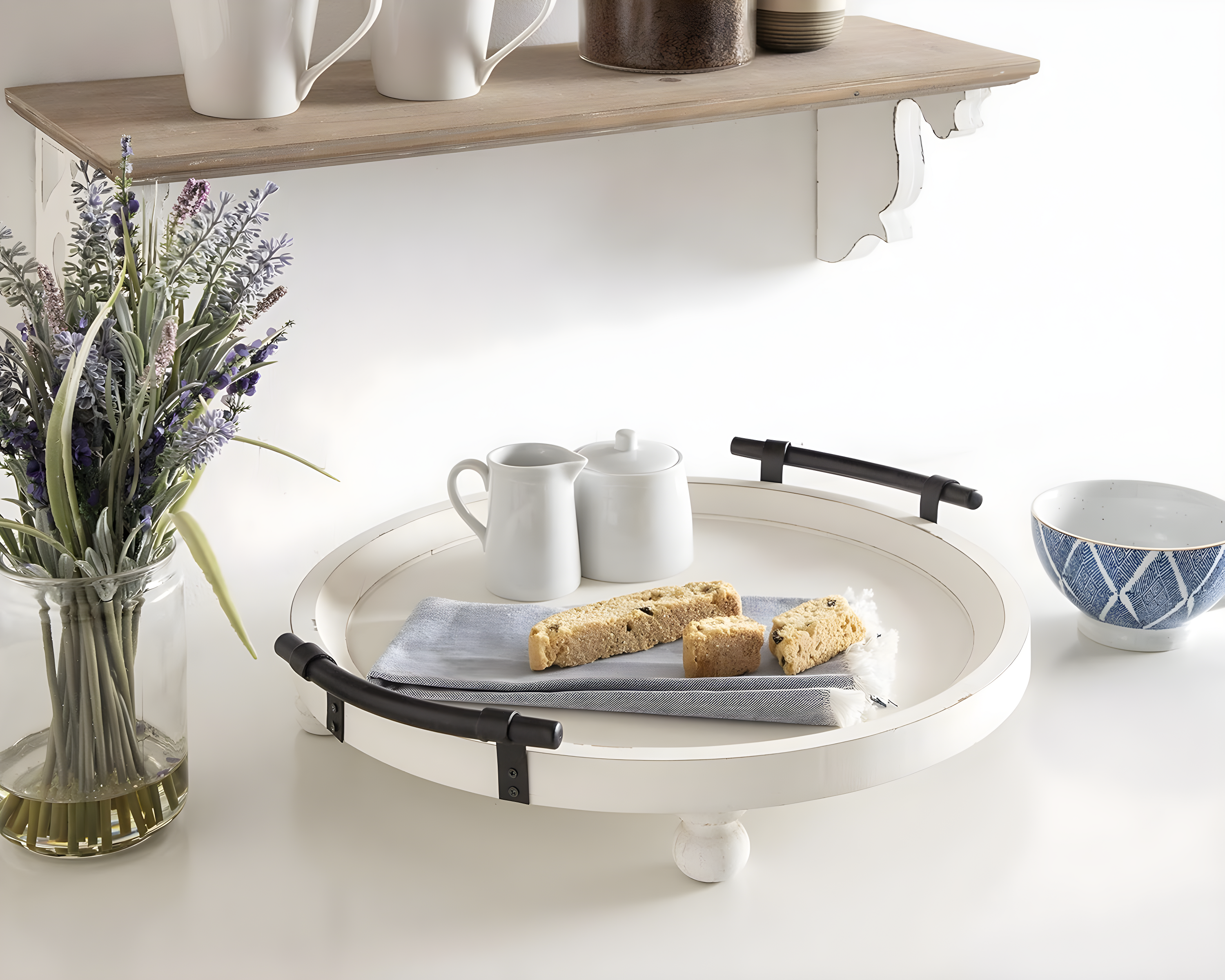 Kelly Clarkson Home Lucia Wood Tray