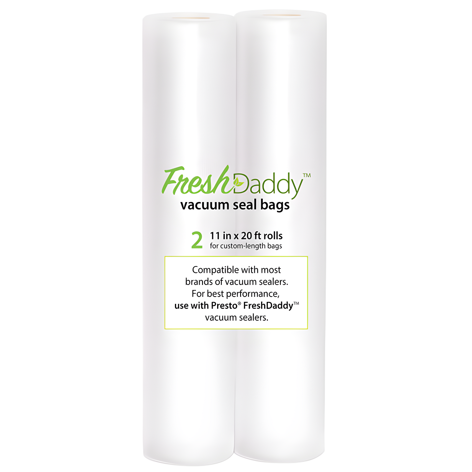 Presto Freshdaddy 11" X 20' Vacuum Seal Rolls