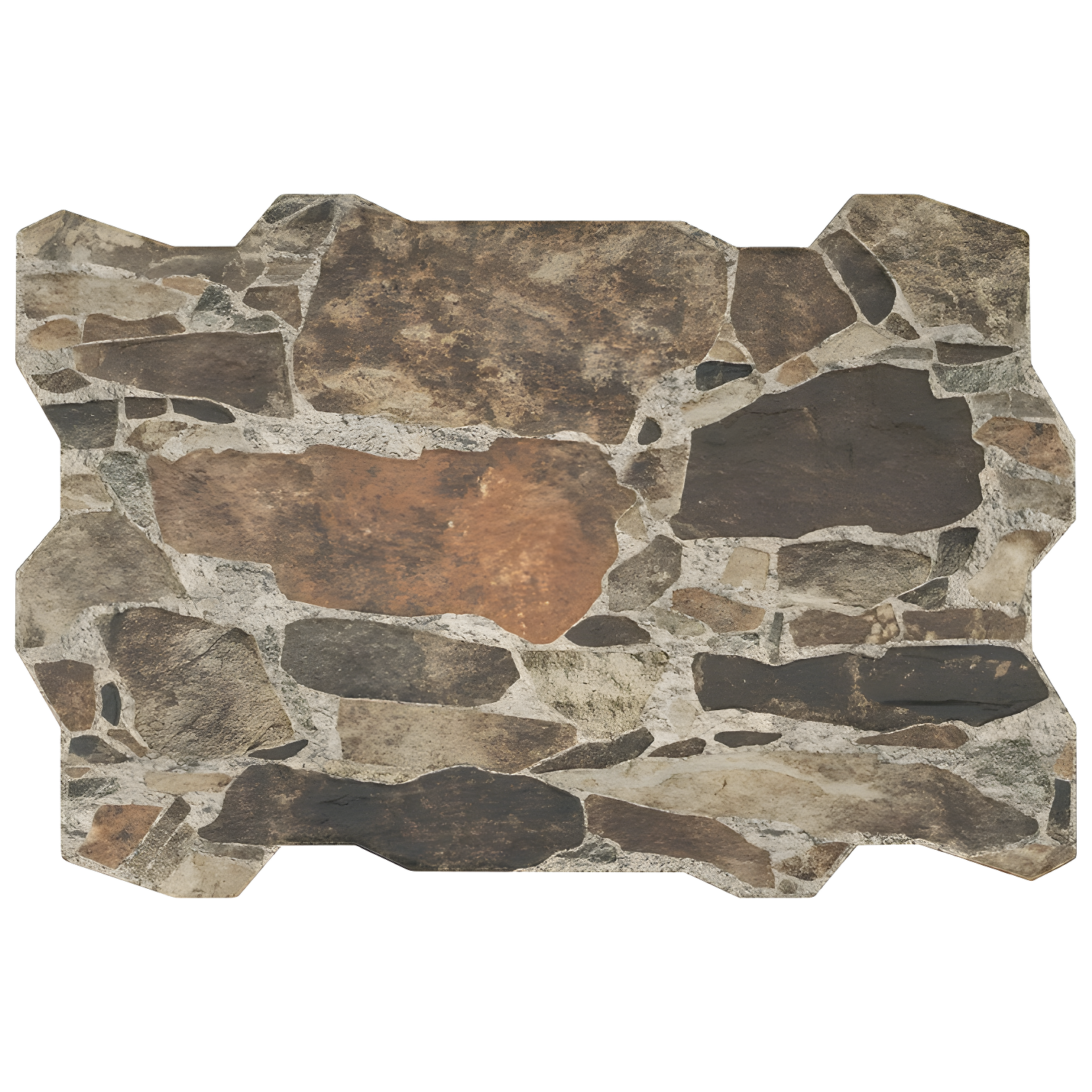 Rambla 15" x 23" Porcelain Stone Look Wall & Floor Tile