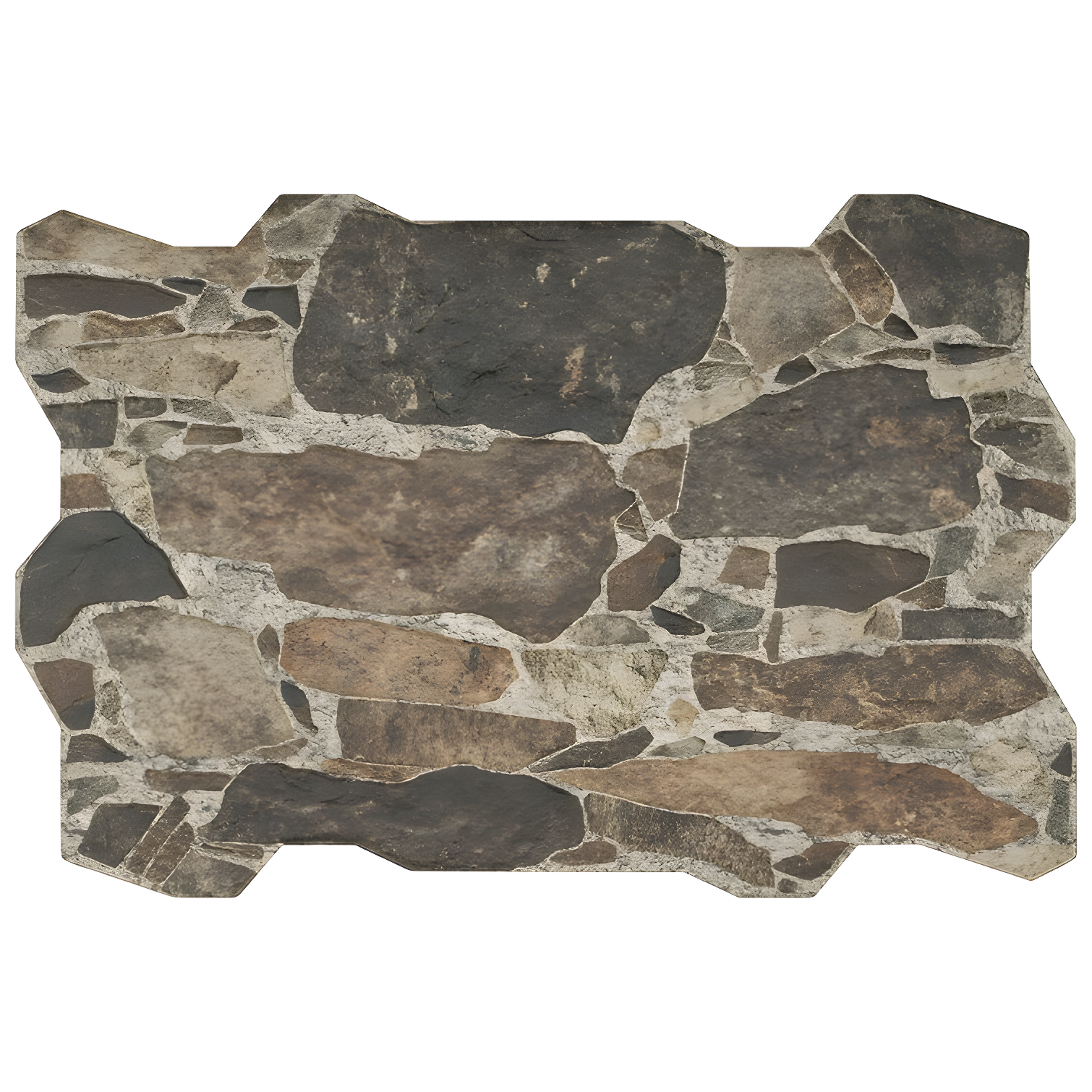 Rambla 15" x 23" Porcelain Stone Look Wall & Floor Tile