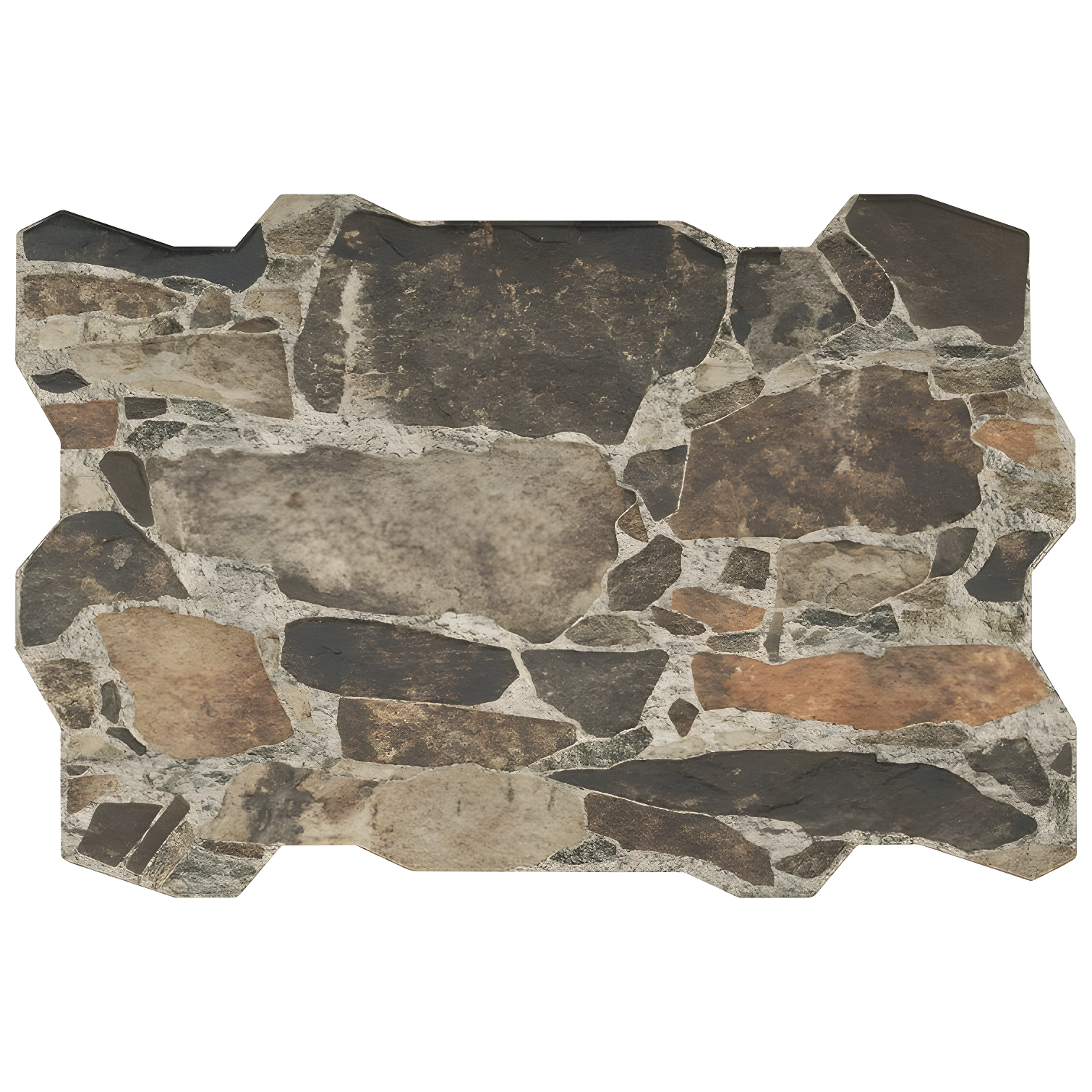 Rambla 15" x 23" Porcelain Stone Look Wall & Floor Tile