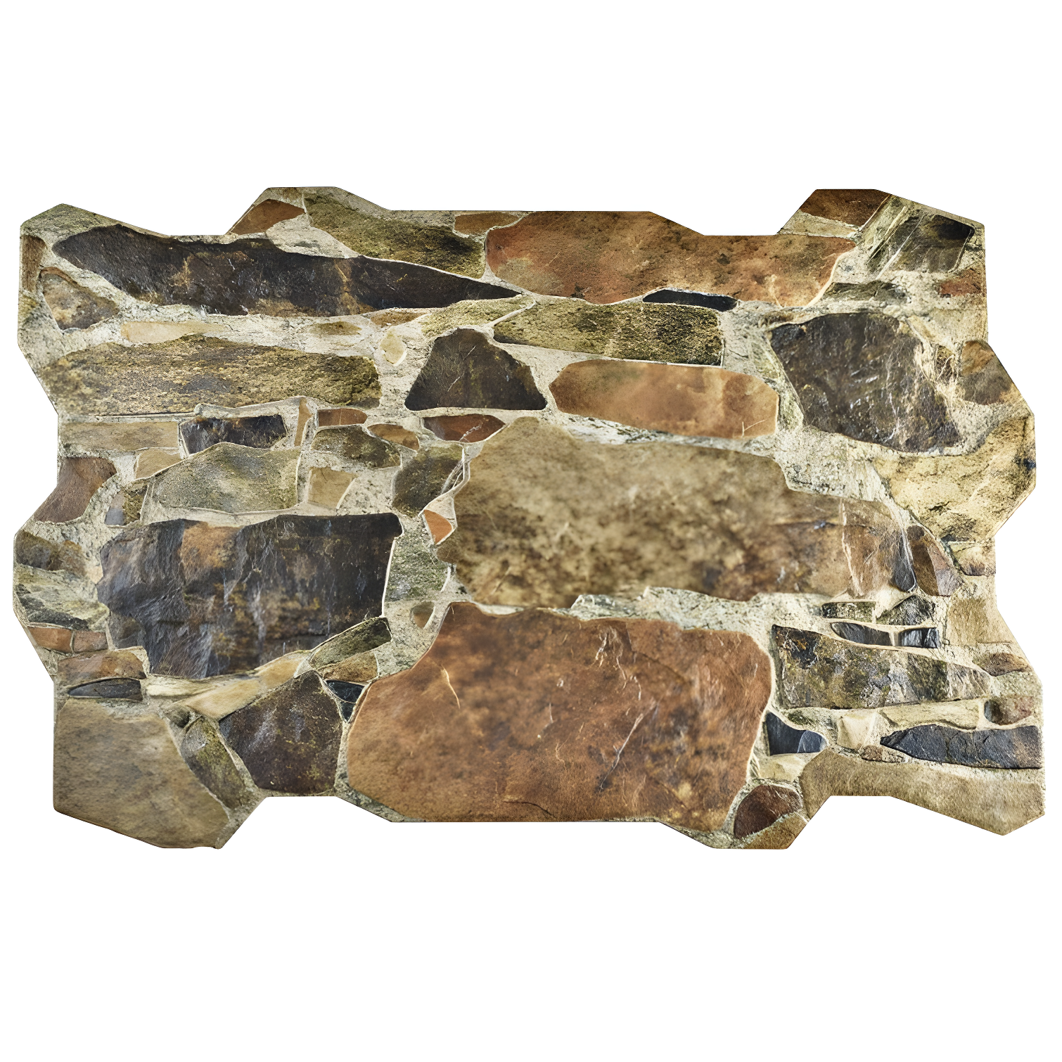 Rambla 15" x 23" Porcelain Stone Look Wall & Floor Tile
