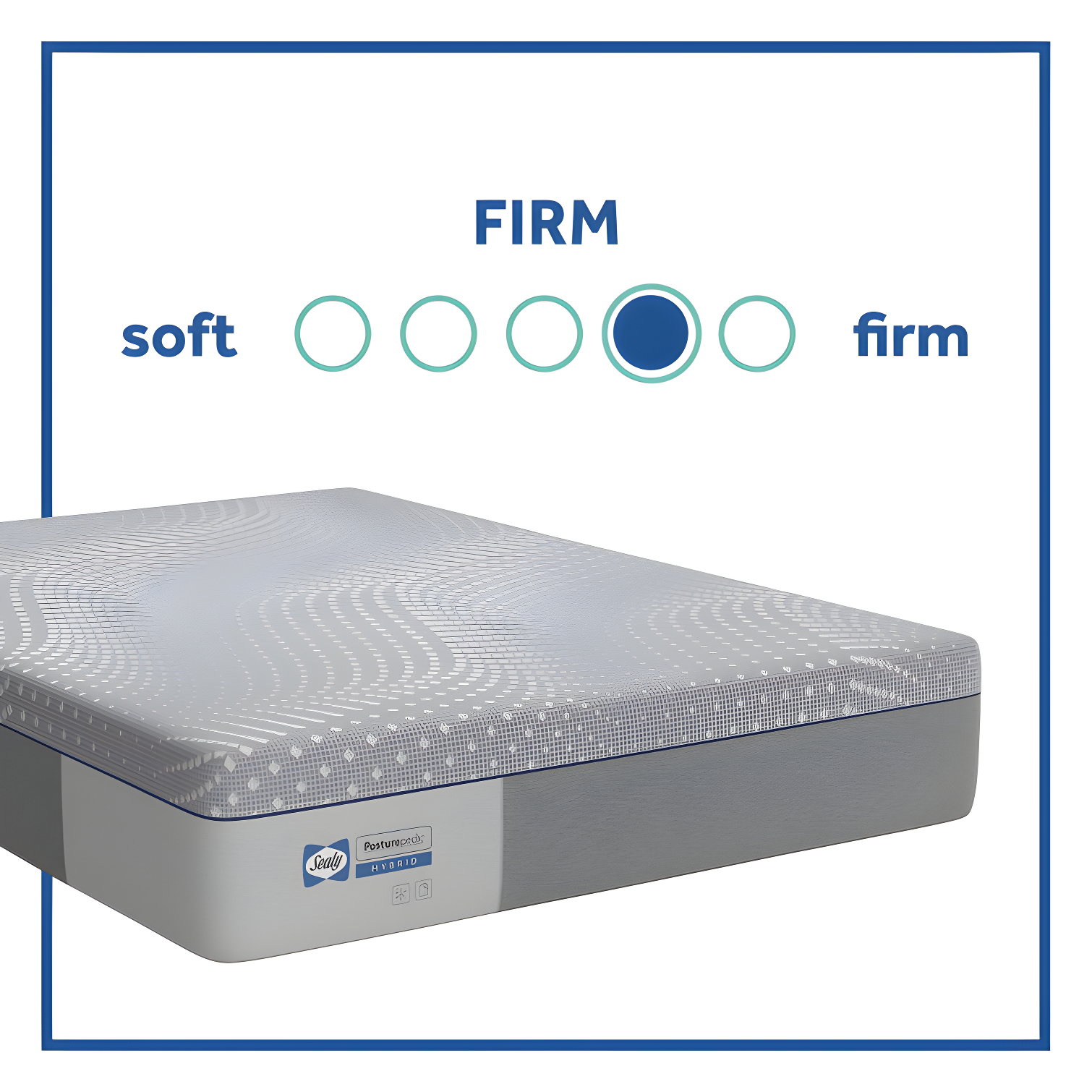 Sealy Posturepedic® Melba Hybrid Mattress Level 3 (12"h)