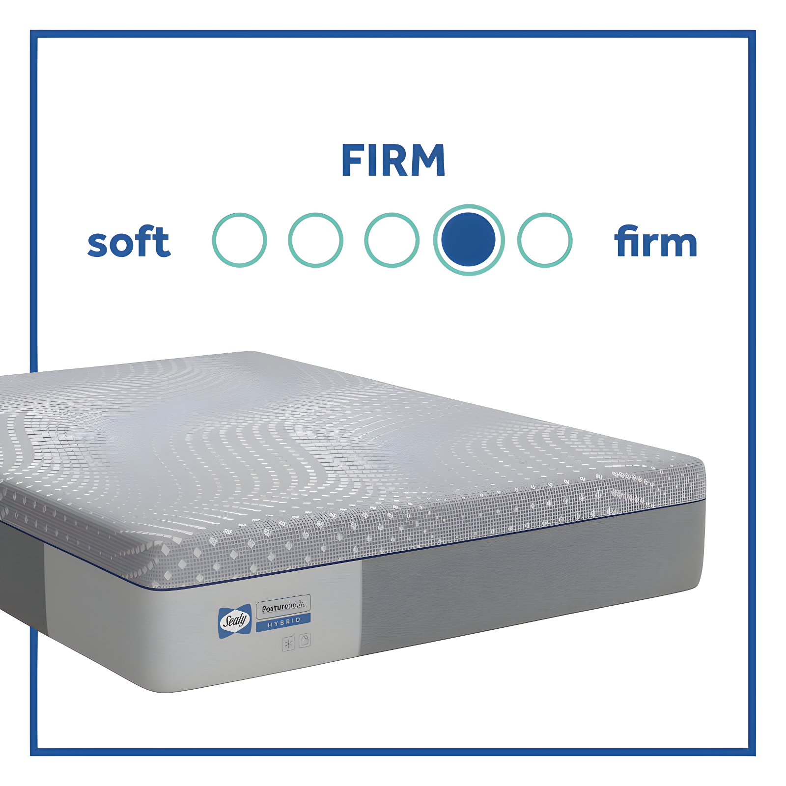 Sealy Posturepedic® Melba Hybrid Mattress Level 3 (12"h)