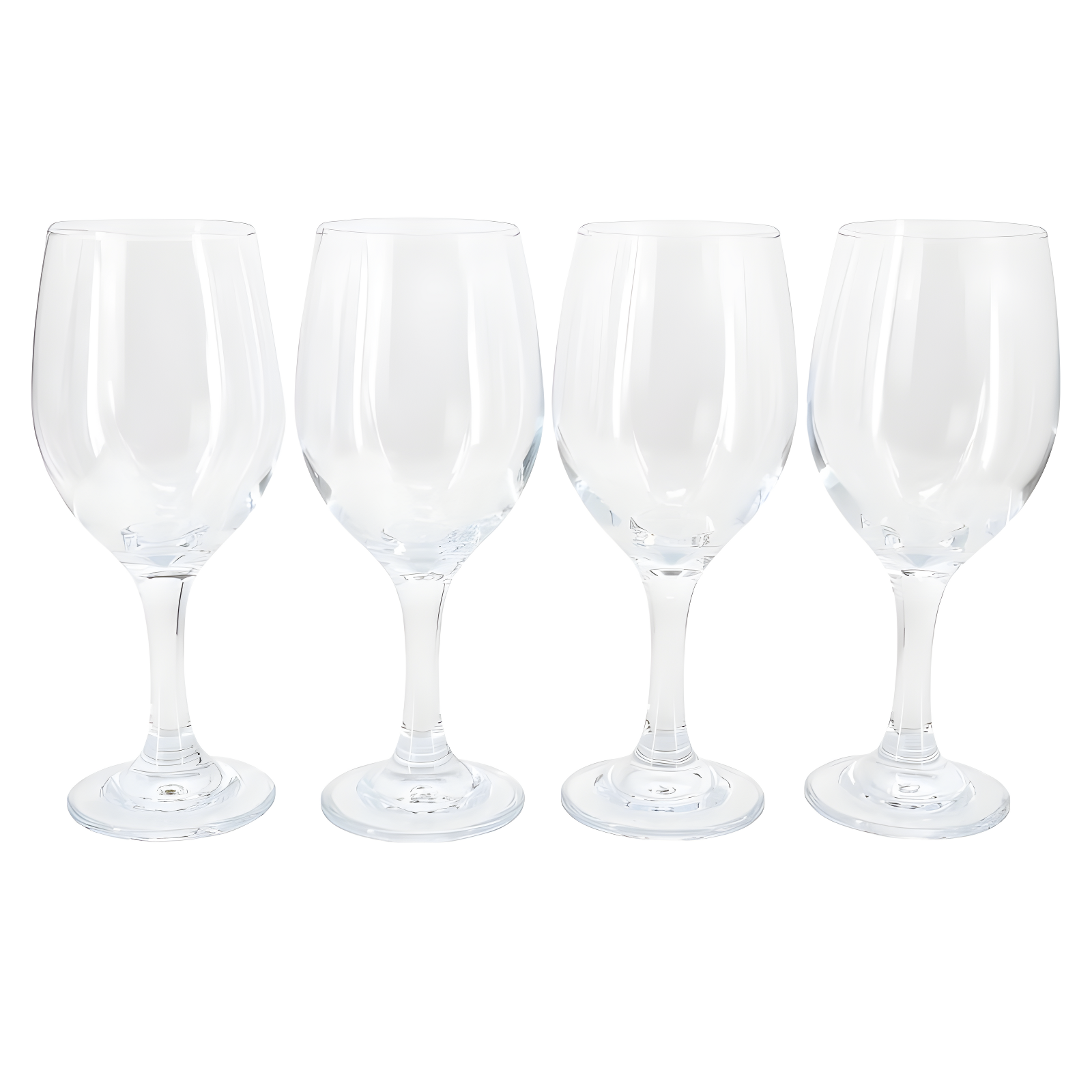 Gibson Home Belinni 4 Piece 14.2 Ounce Classic Wine Glass Set