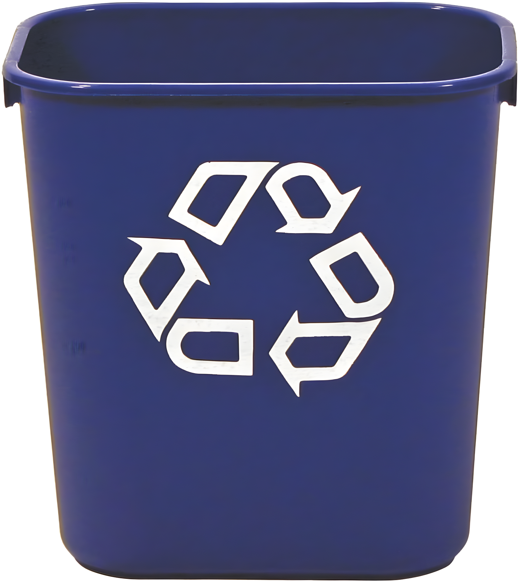 Rubbermaid Commercial Products Rubbermaid® Commercial Deskside Recycling Containe Plastic Open Recycling Bin