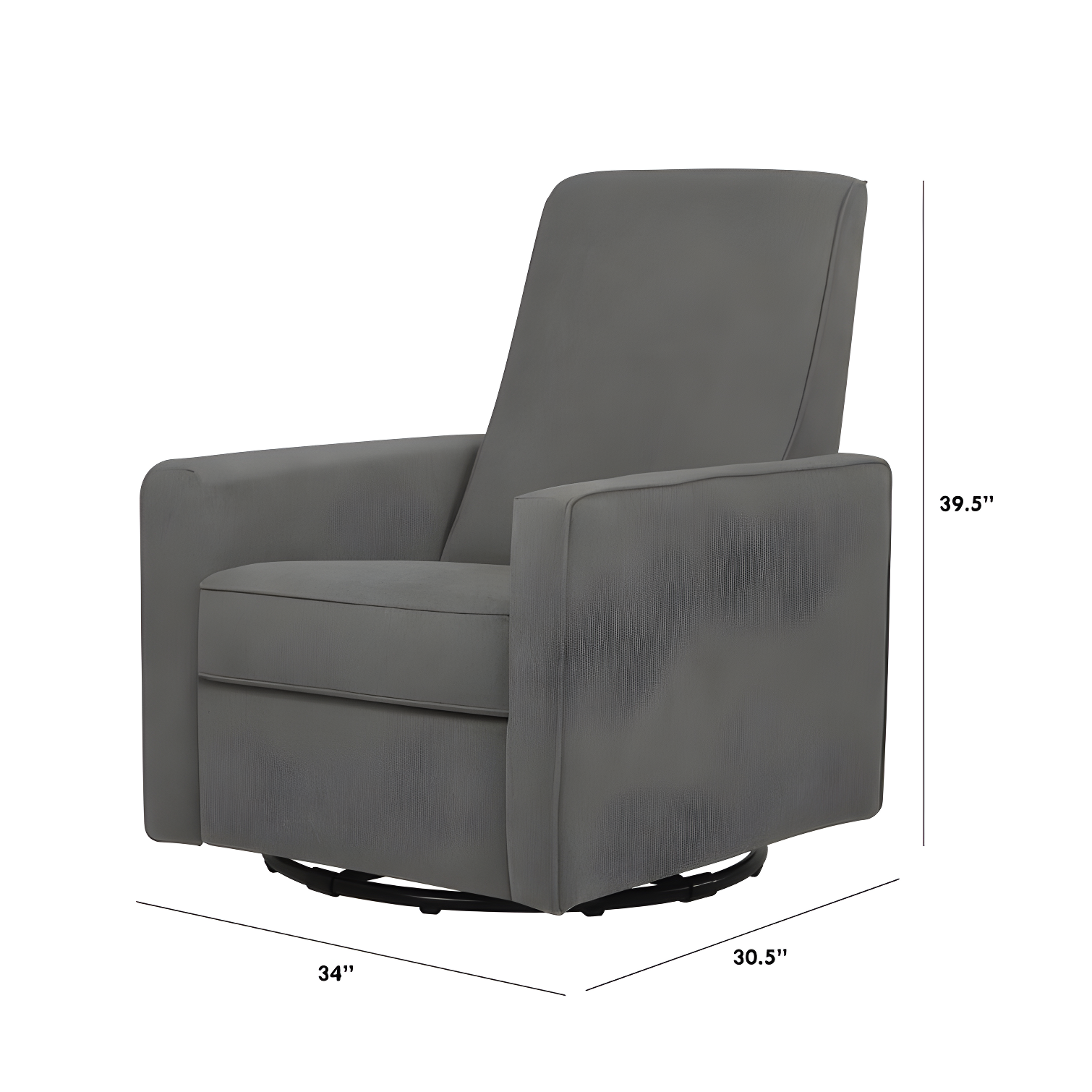 Piper Swivel Reclining Glider