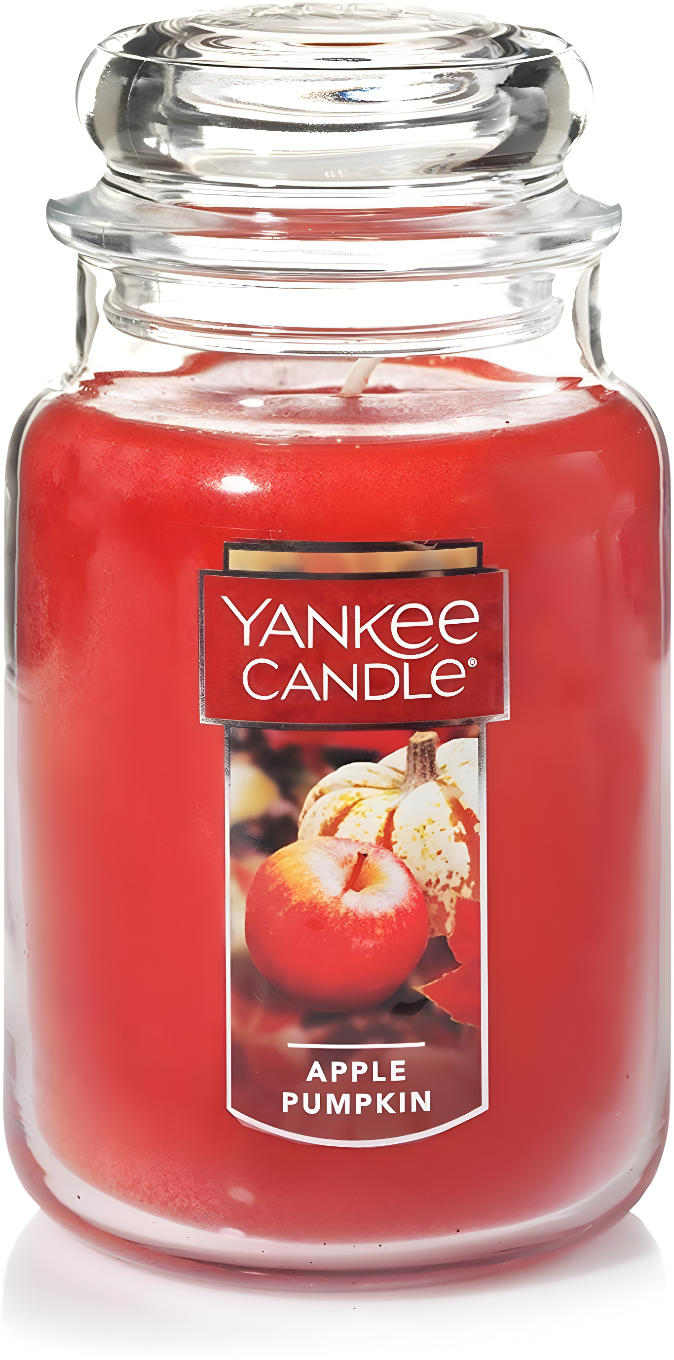 Red Apple Pumpkin Scented Large Jar Candle