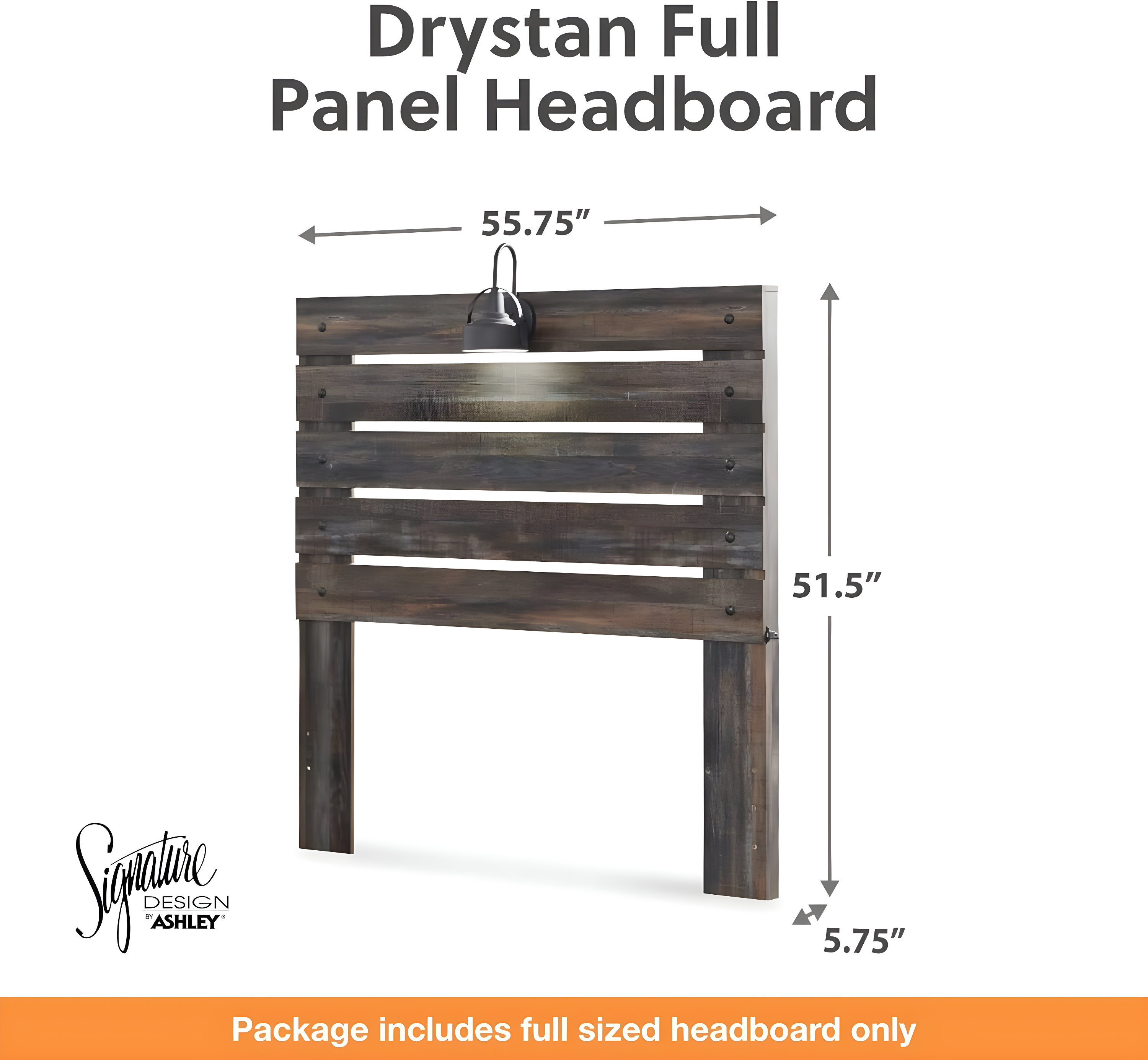 Union Rustic Drystan Headboard