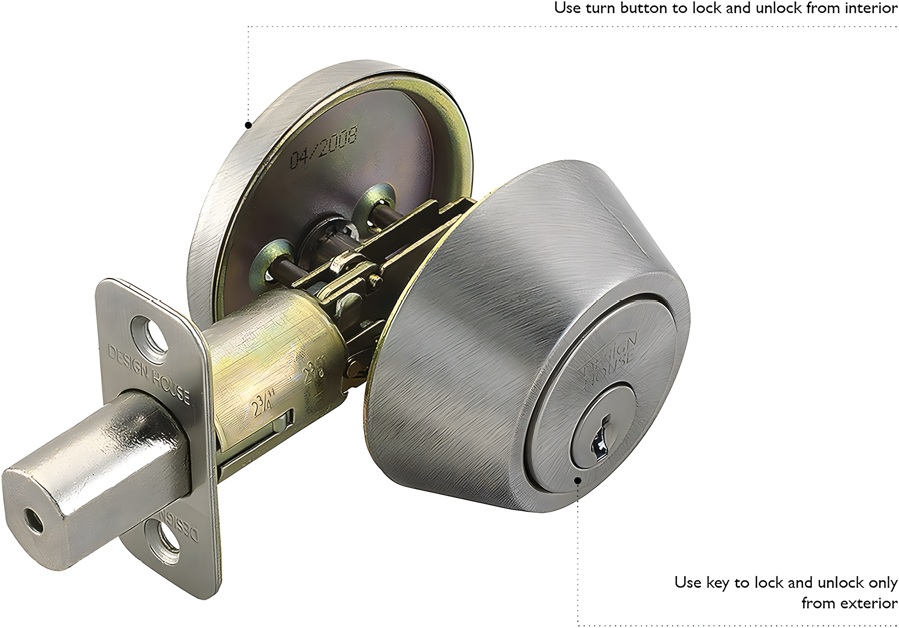Single Cylinder Deadbolt