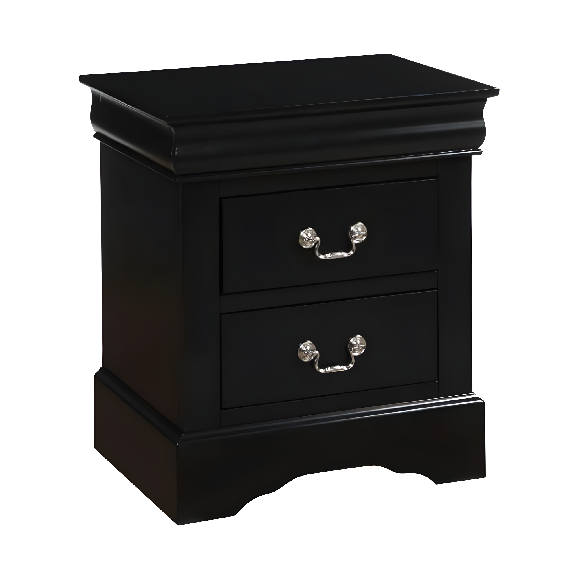 Acme Furniture Louis Philippe III Nightstand Black