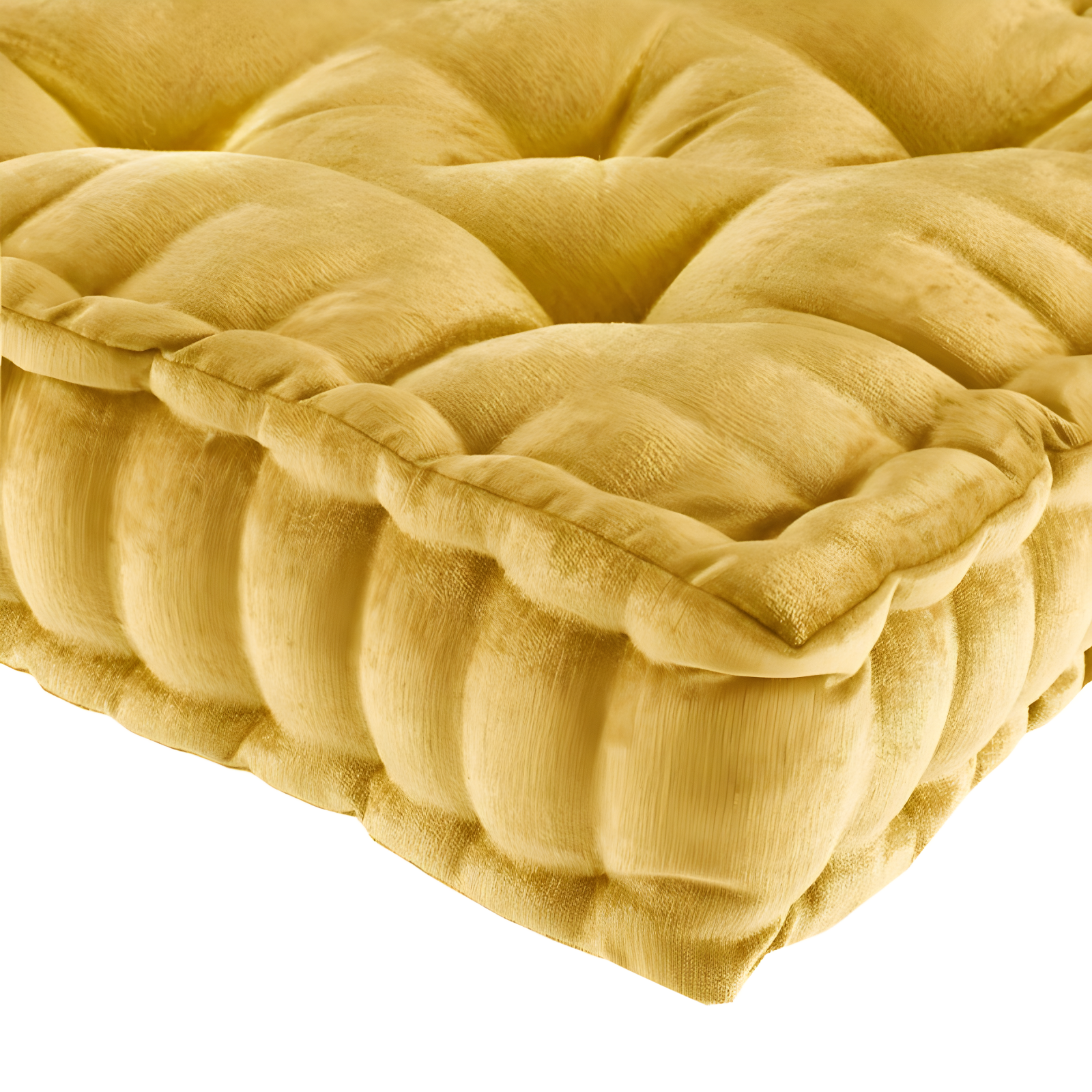 Azza Poly Chenille Square Floor Pillow Cushion