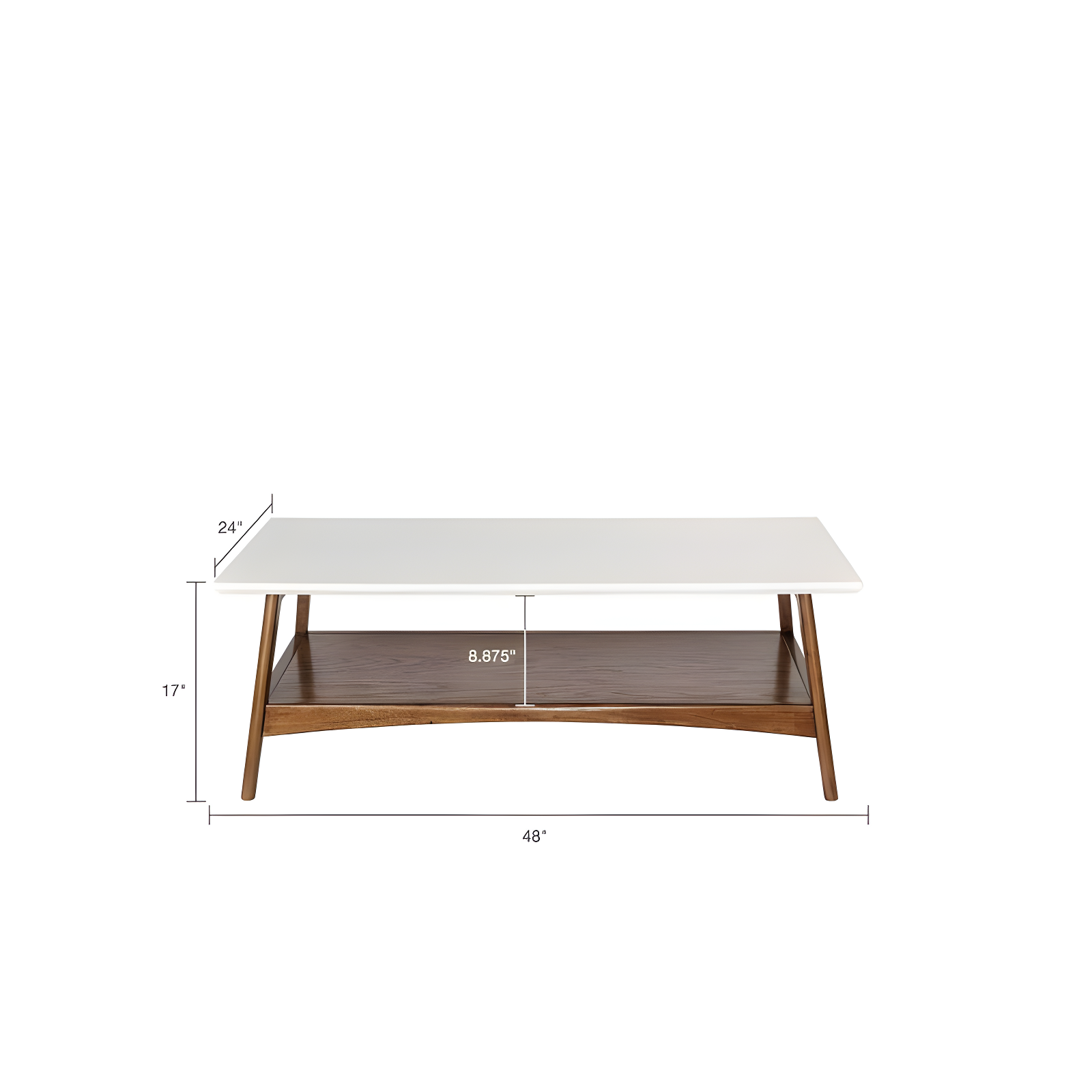Parker 4 Legs Coffee Table with Storage