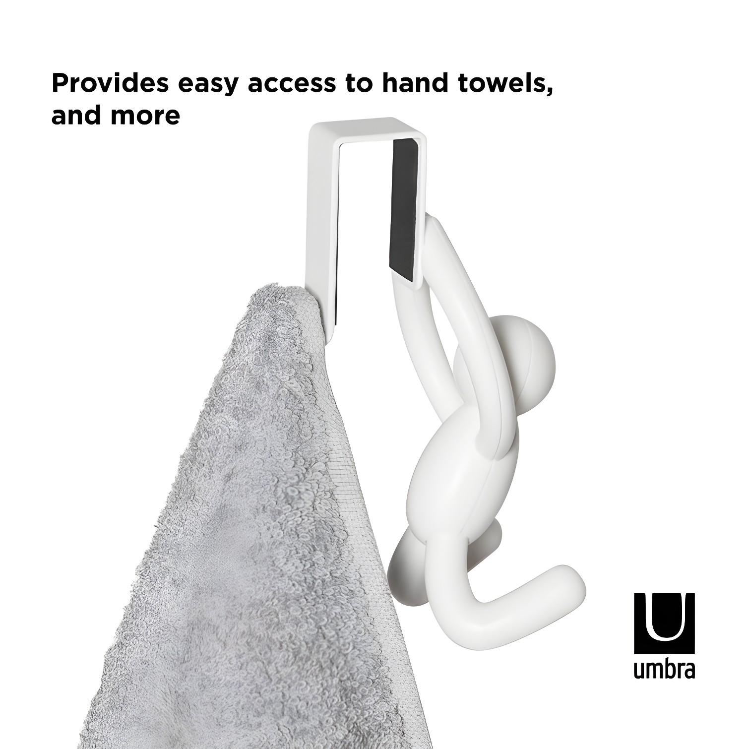 Umbra Buddy Plastic Over-the-Door Wall Hook (Set of 2)