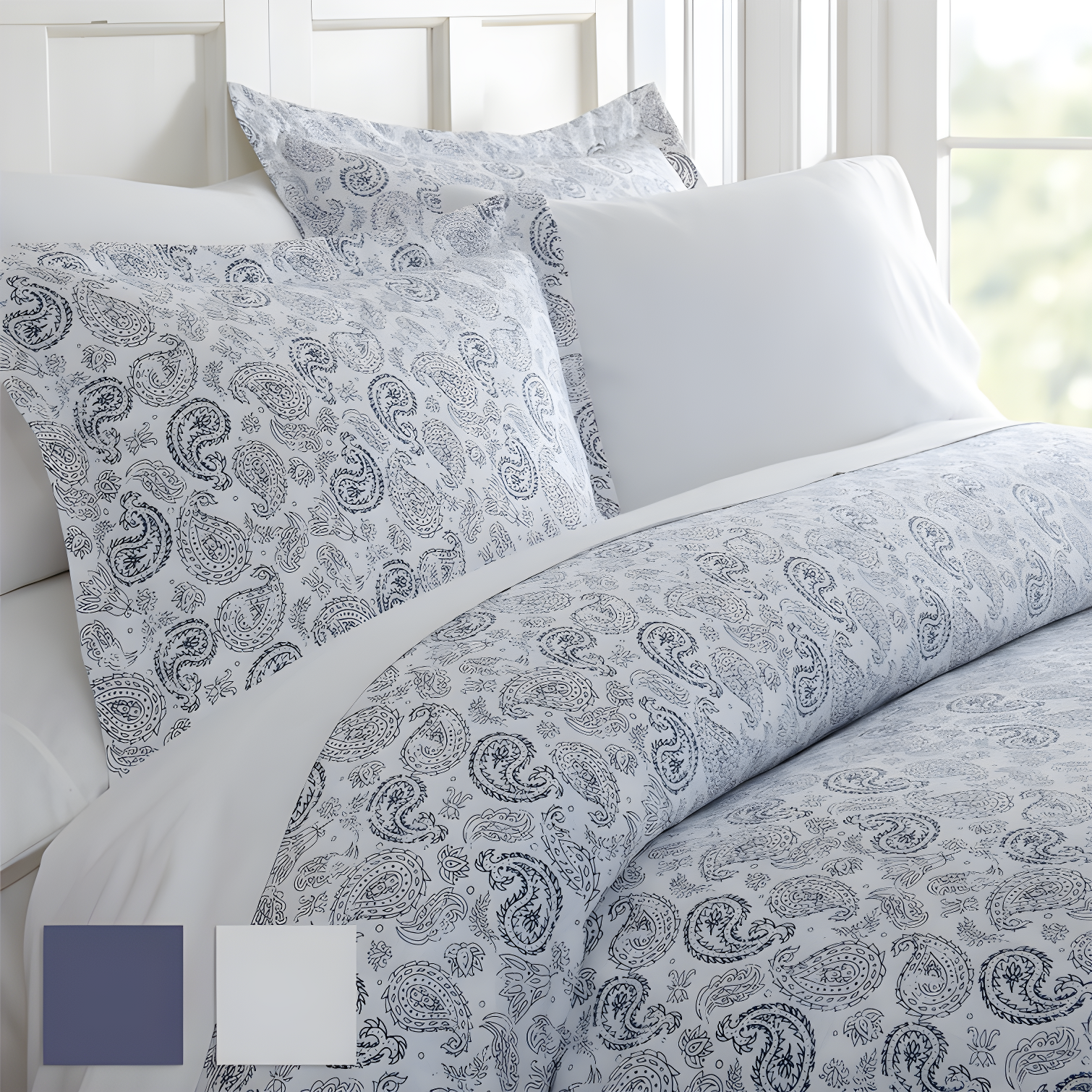 Becky Cameron™ Modern & Contemporary Paisley Duvet Cover Set
