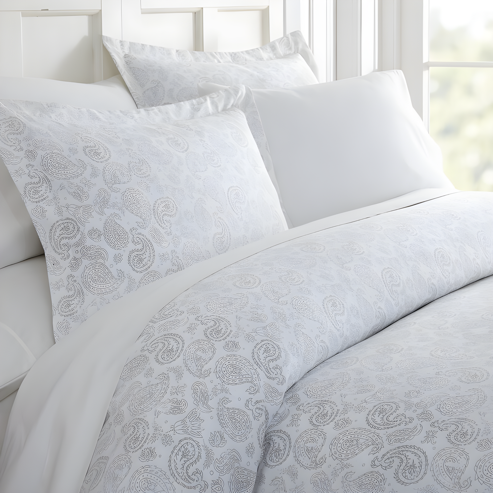 Becky Cameron™ Modern & Contemporary Paisley Duvet Cover Set