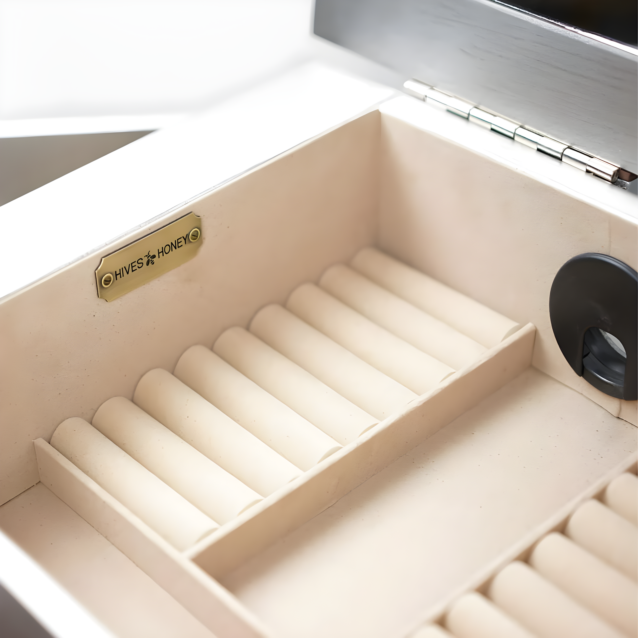 Hives and Honey Crystal Standing Jewelry Armoire