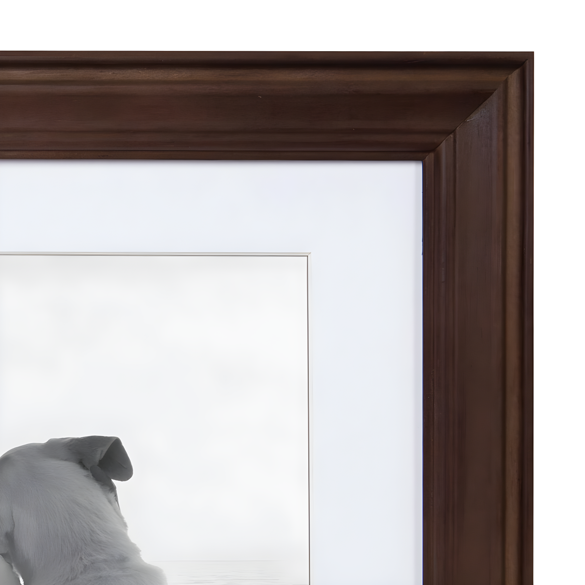 10pc Bordeaux Frame Box Set Brown - Kate & Laurel All Things Decor: Wall Gallery Kit, Multiple Sizes, Wood Frames