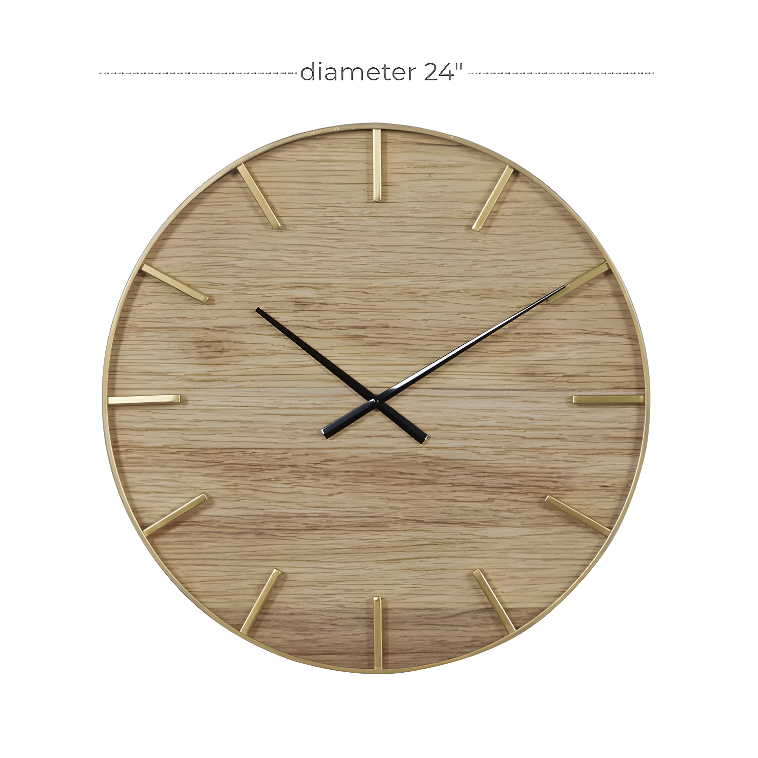 Mercury Row® Clintwood Metal Wall Clock