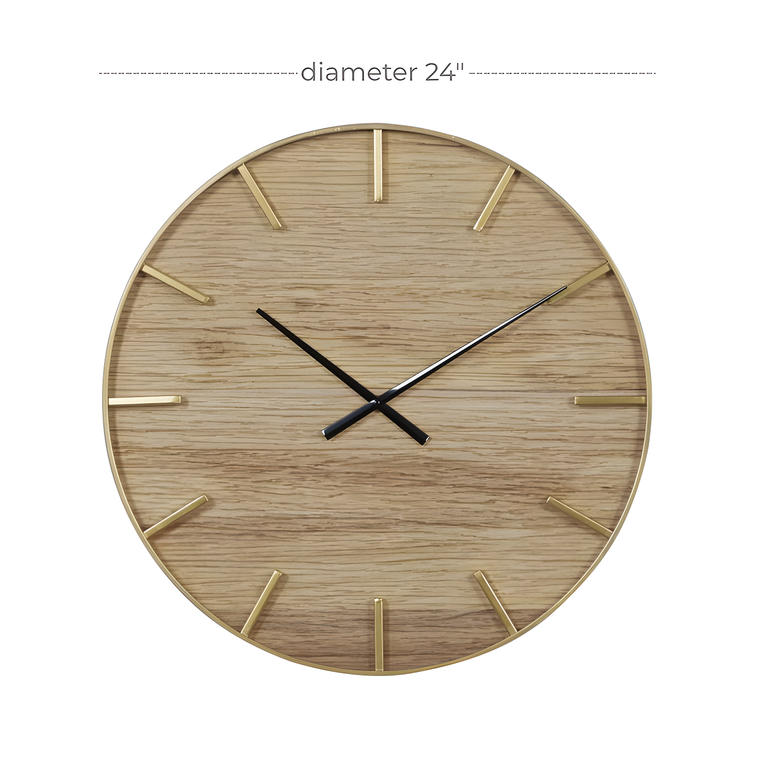 Mercury Row® Clintwood Metal Wall Clock