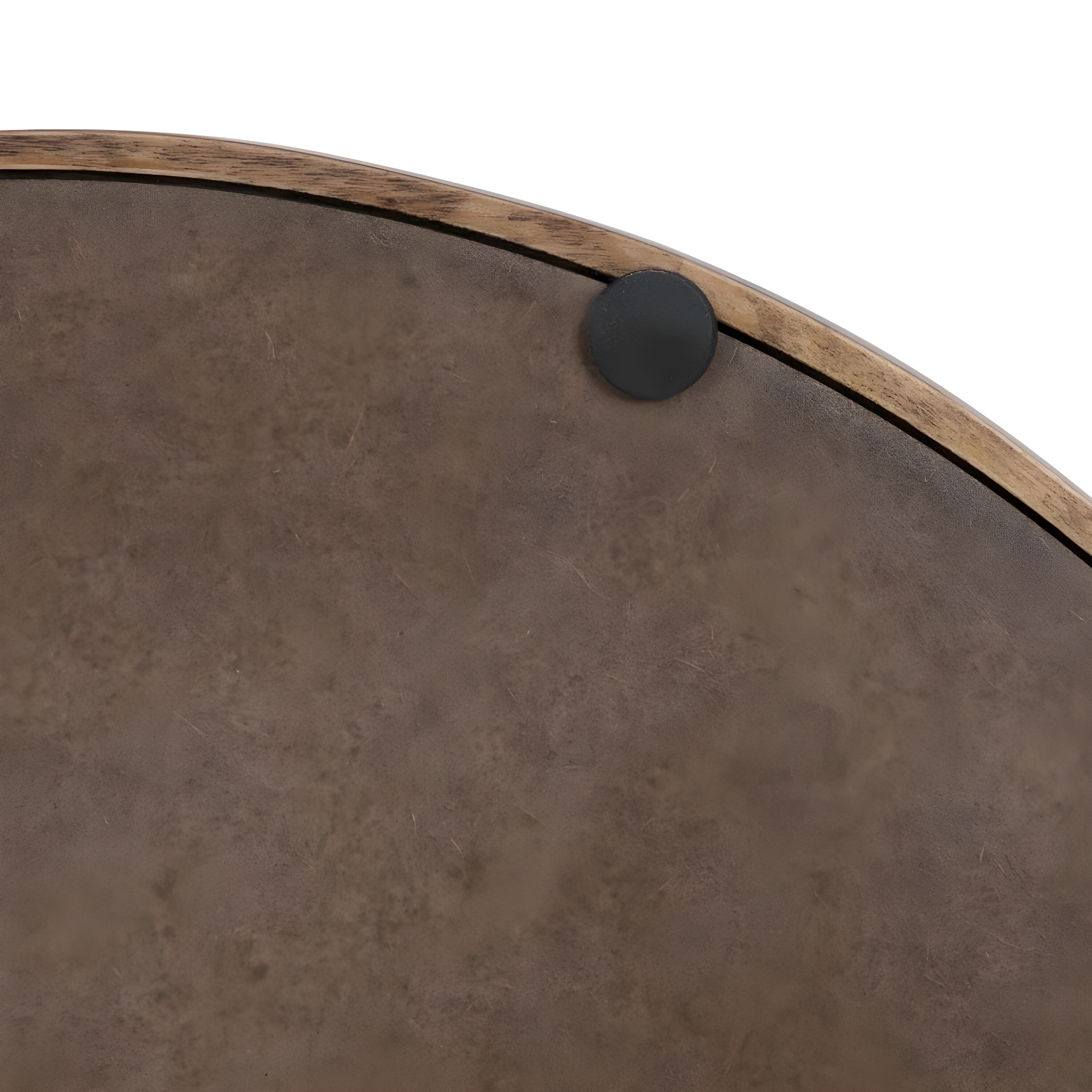 Kate and Laurel Lipton Tray, 18" Diameter, Natural