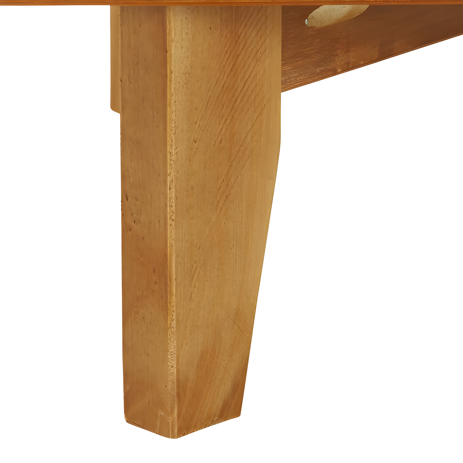 Mags Solid Wood Groove 2-Drawer Nightstand