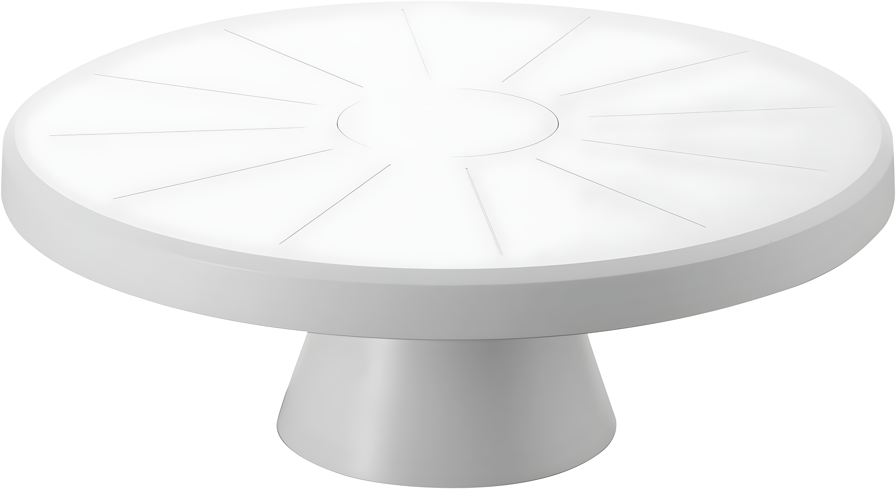 Yamazaki Home Yamazaki Home Plastic 9" Round, Stackable Cake And Dessert Stand, Plastic, Stackable