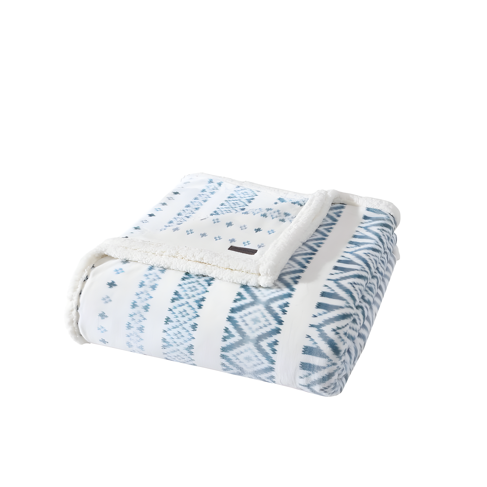 Eddie Bauer Eddie Bauer Plush Plaid Sherpa Reversible Blanket