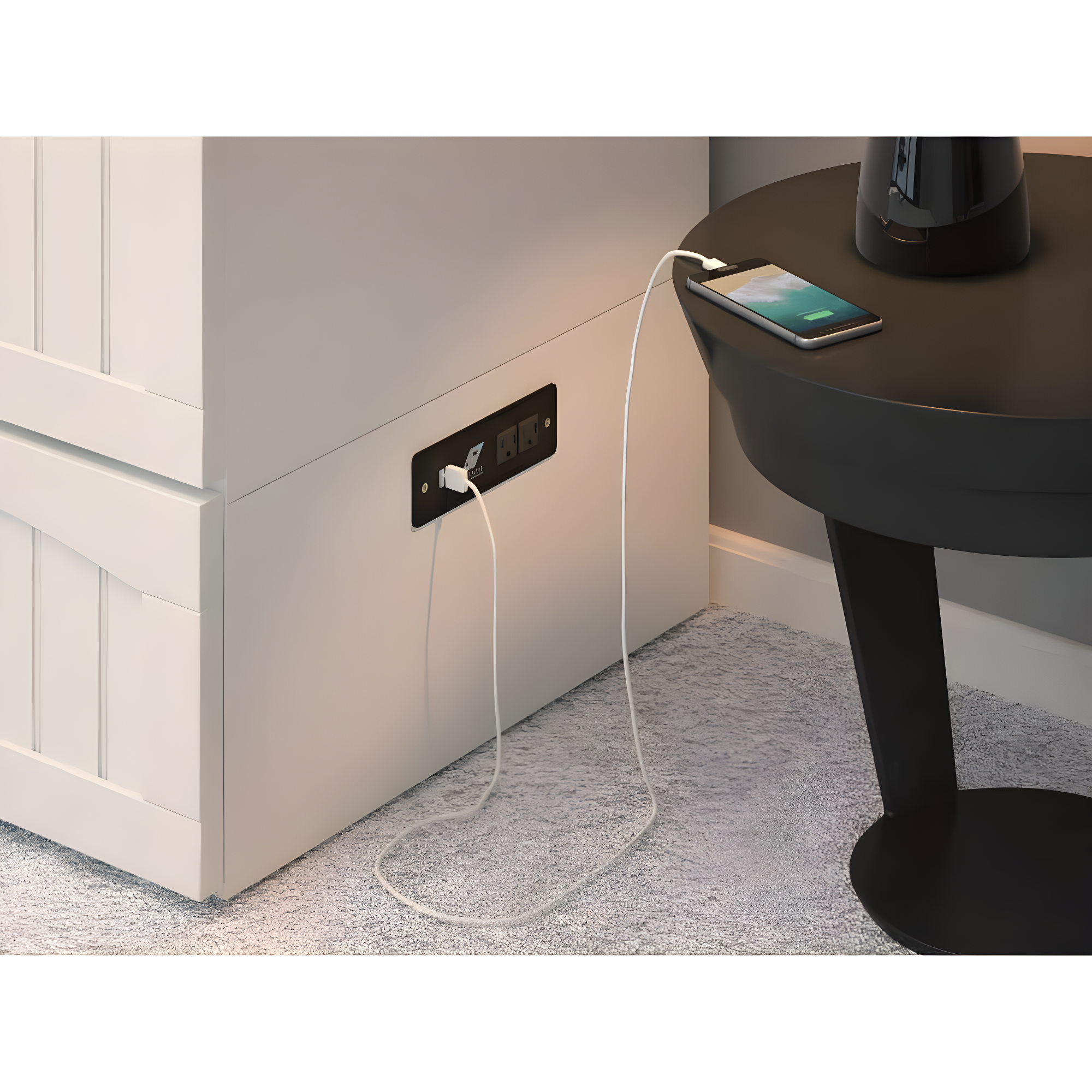 Southampton Murphy Bed Chest with USB Turbo Charger - AFI