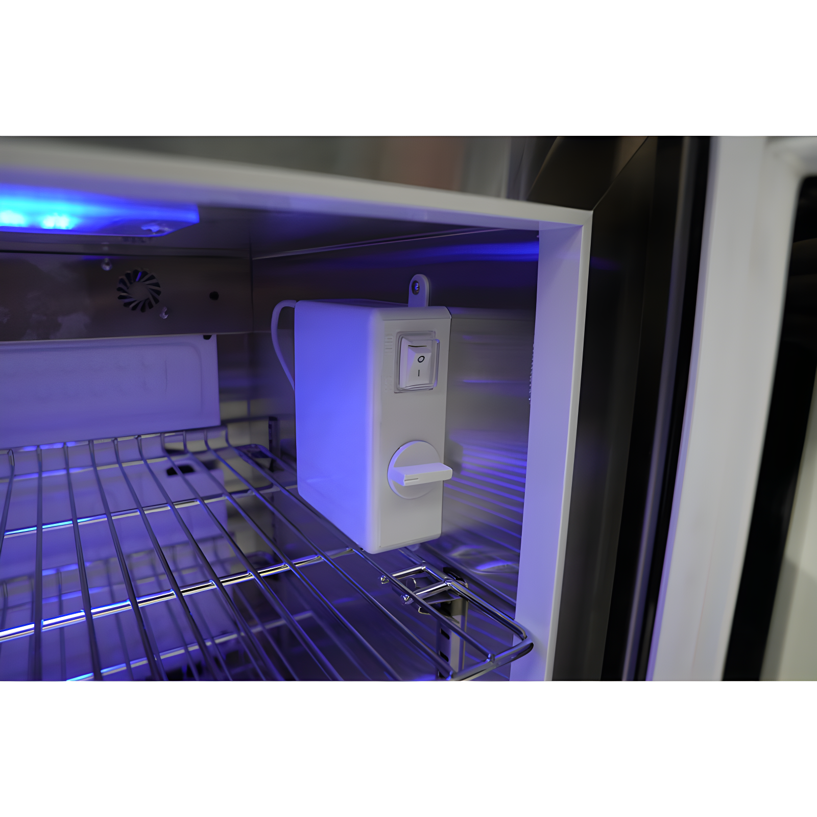 Mont Alpi MASF-SS Stainless Steel Beverage Center Cabinet Module + 2.7 Cubic Feet Wine Cooler Outdoor Rated Temperature Adjustable Compact Lockable Refrigerator + Faucet & Sink